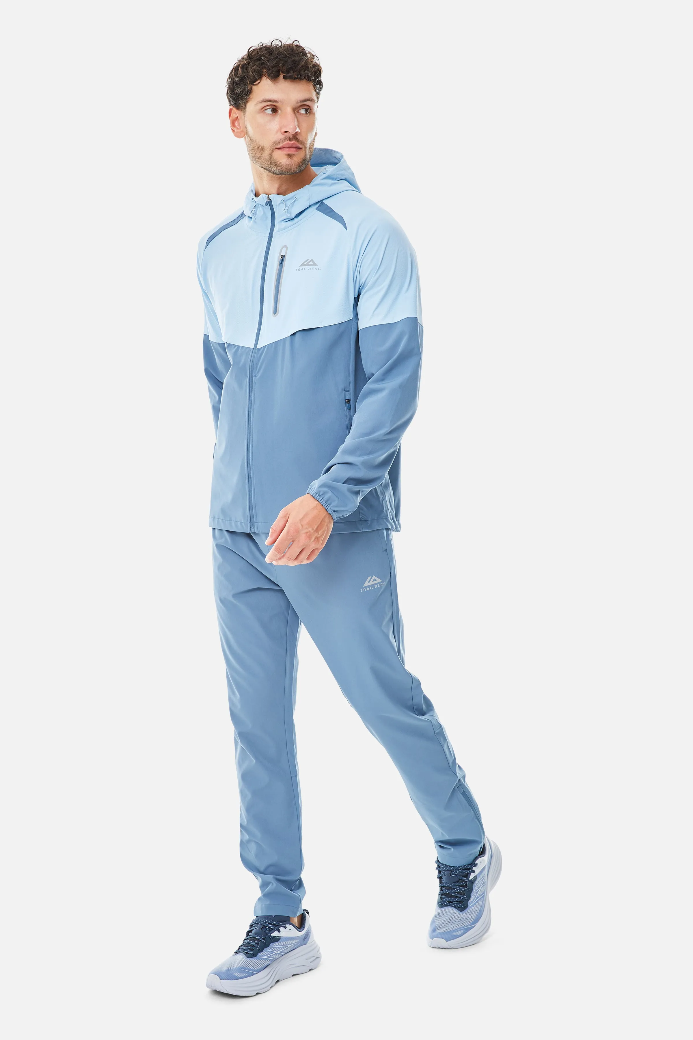 AW25 Cloud Tracksuit - Slate Blue/Dove Blue sold by Trailberg product image thumbnail 5