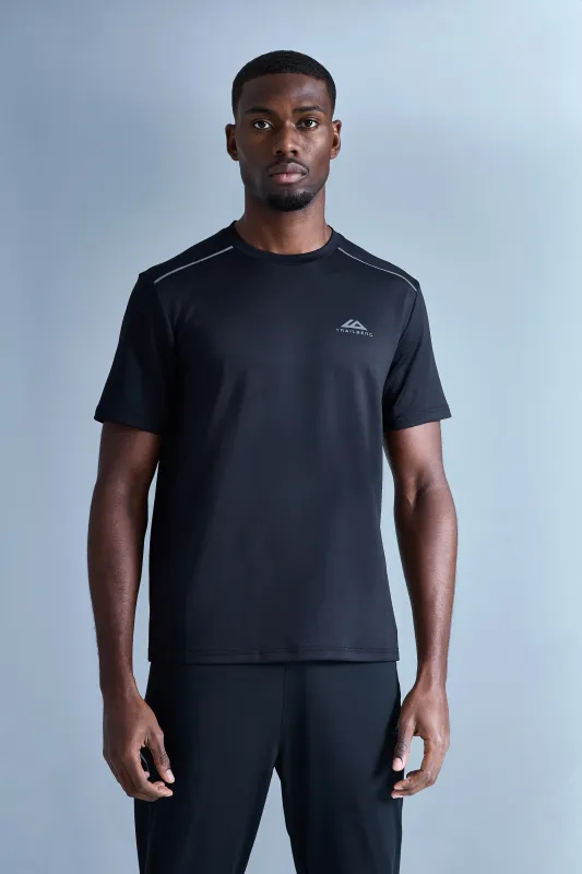 Volta Tee - Black sold by Trailberg