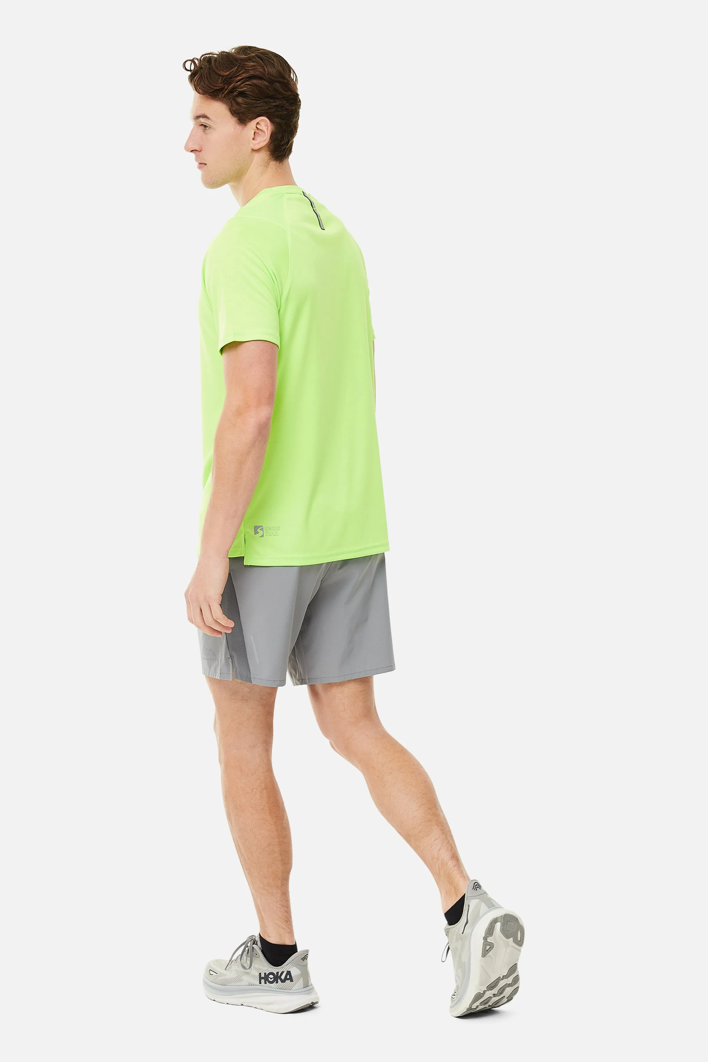 SS25 Triathlon Tee - Neon Lime sold by Trailberg product image thumbnail 5