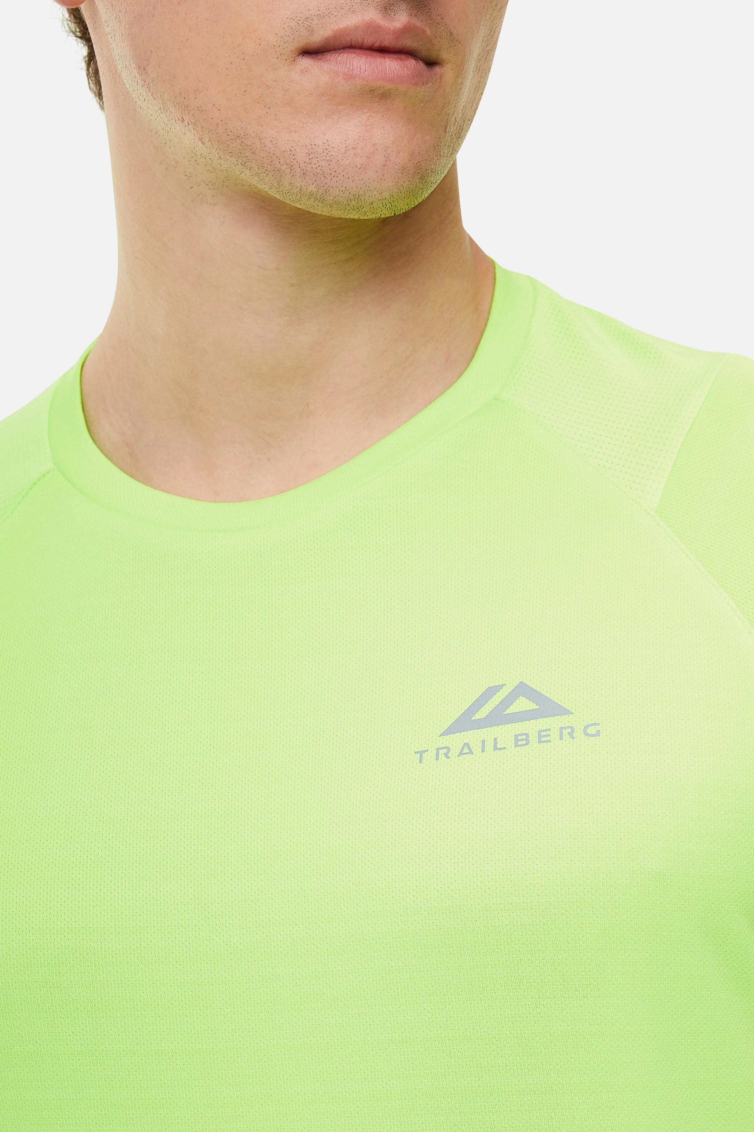 SS25 Triathlon Tee - Neon Lime sold by Trailberg product image thumbnail 2