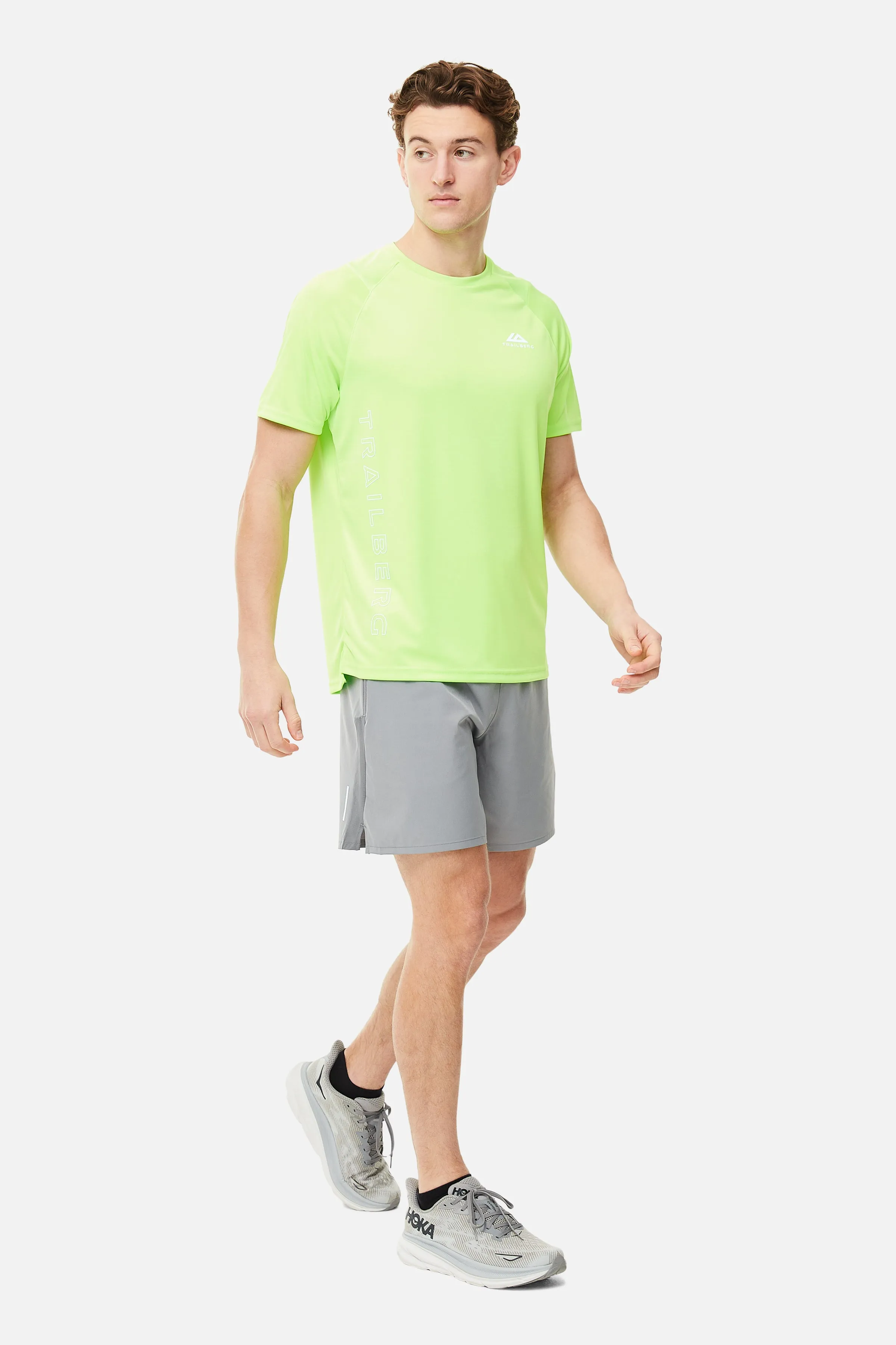 SS25 Triathlon Tee - Neon Lime sold by Trailberg product image thumbnail 4