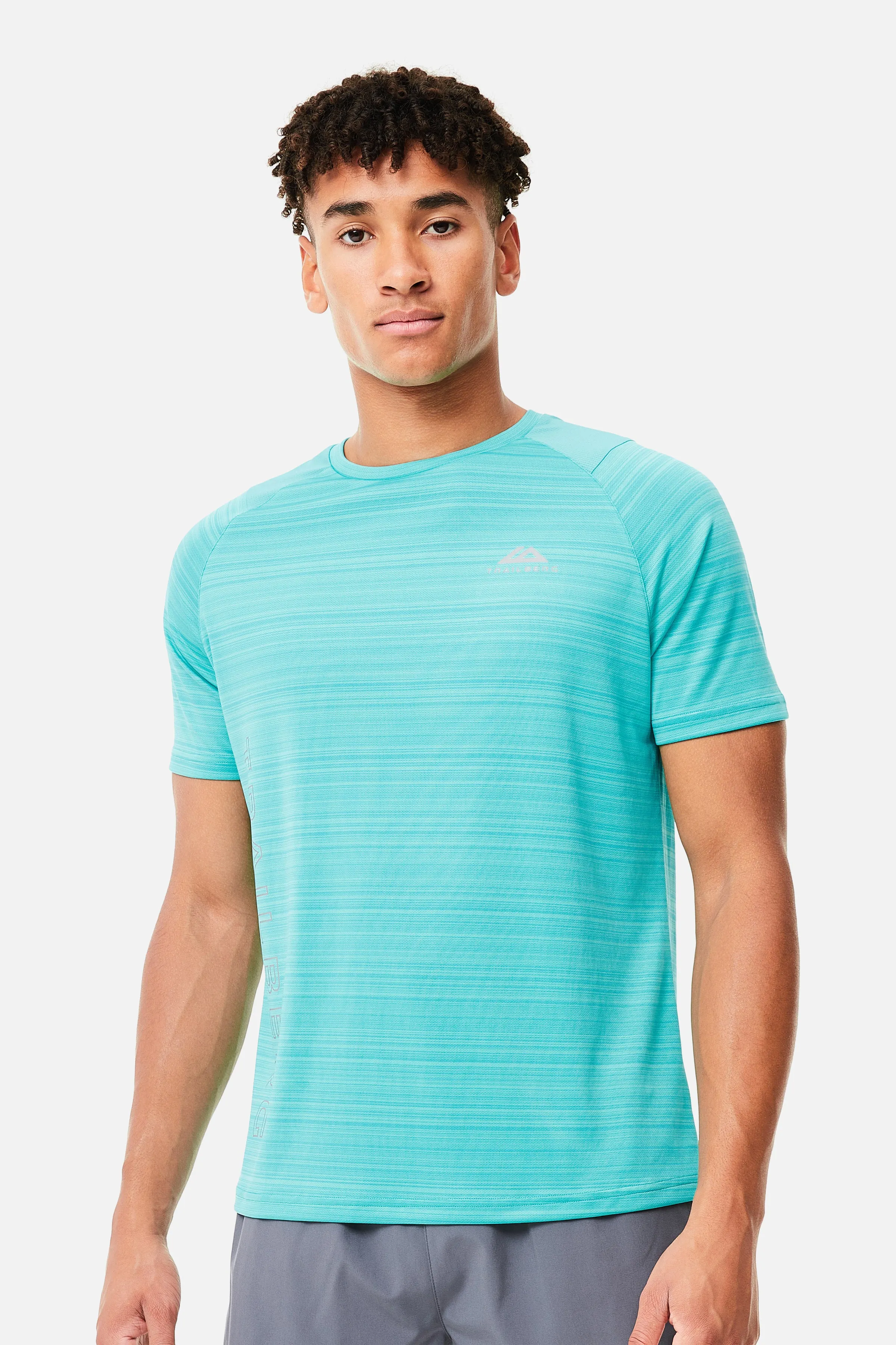 Triathlon Tee - Turquoise sold by Trailberg