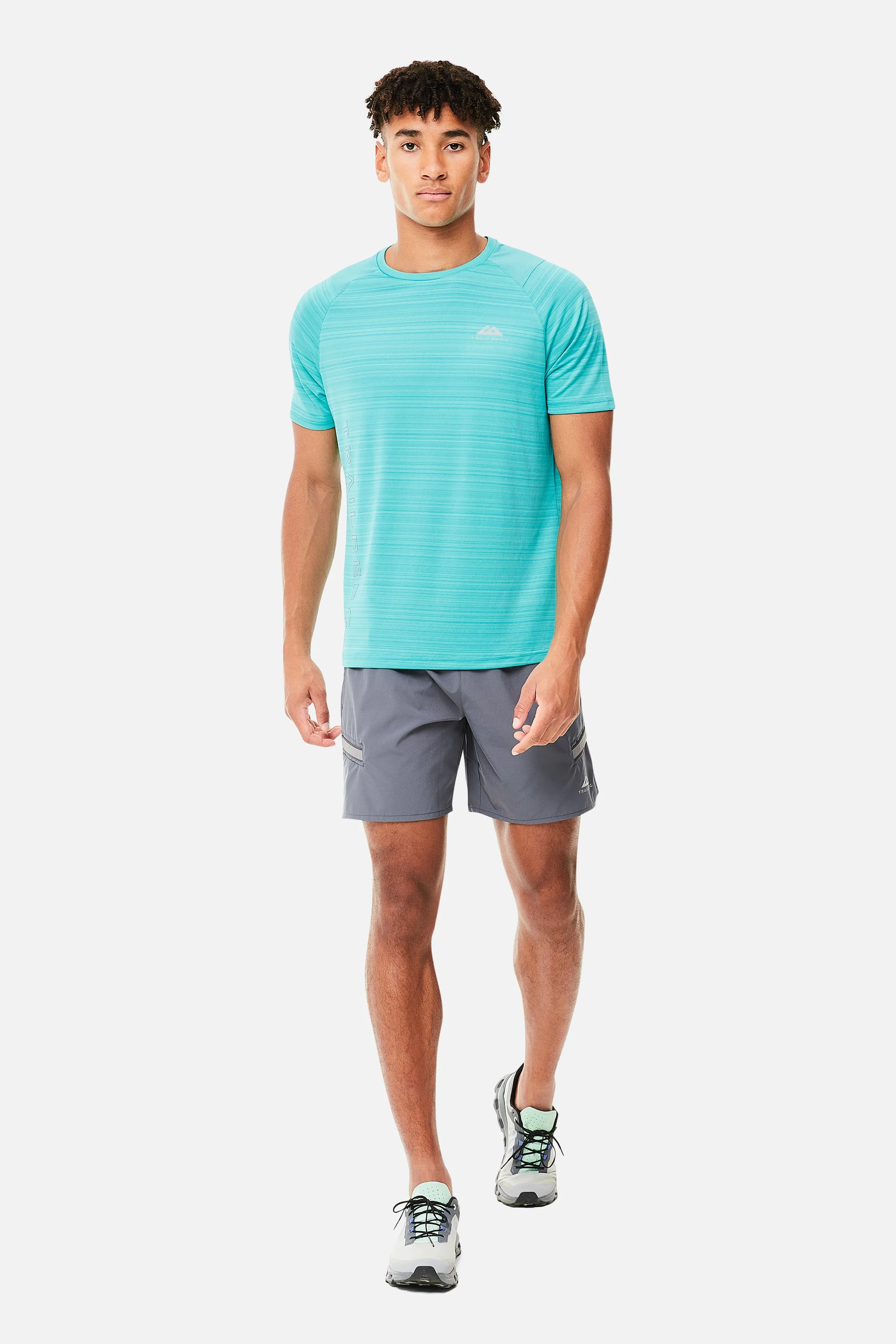 Triathlon Tee - Turquoise sold by Trailberg product image thumbnail 3