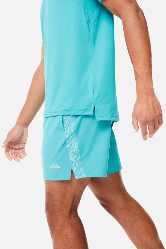 Geo Short - Turquoise sold by Trailberg