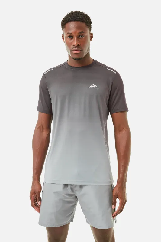 Gradient Tee - Black/Grey sold by Trailberg