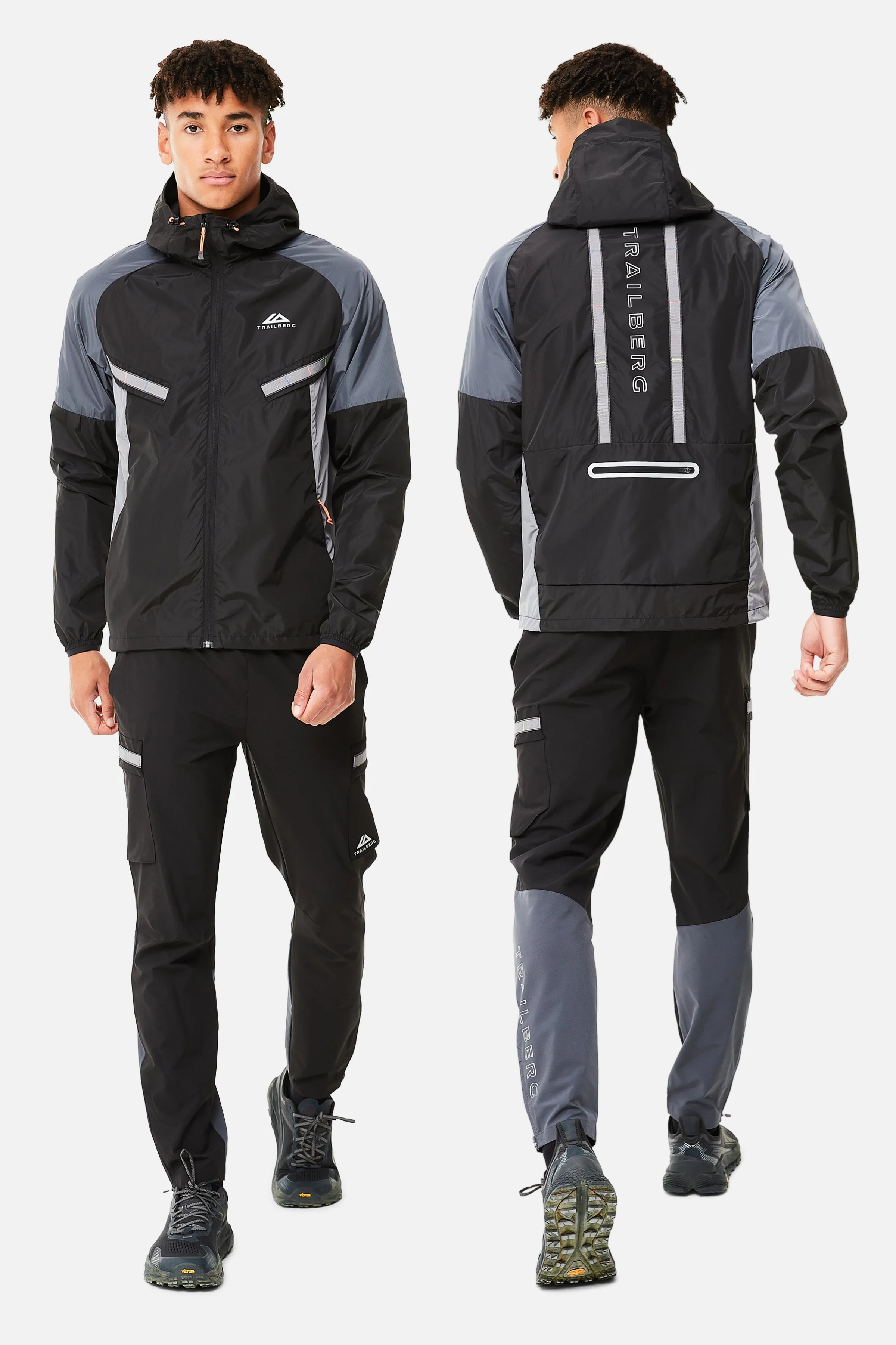 Triathlon 3.0 Tracksuit - Black/Grey sold by Trailberg