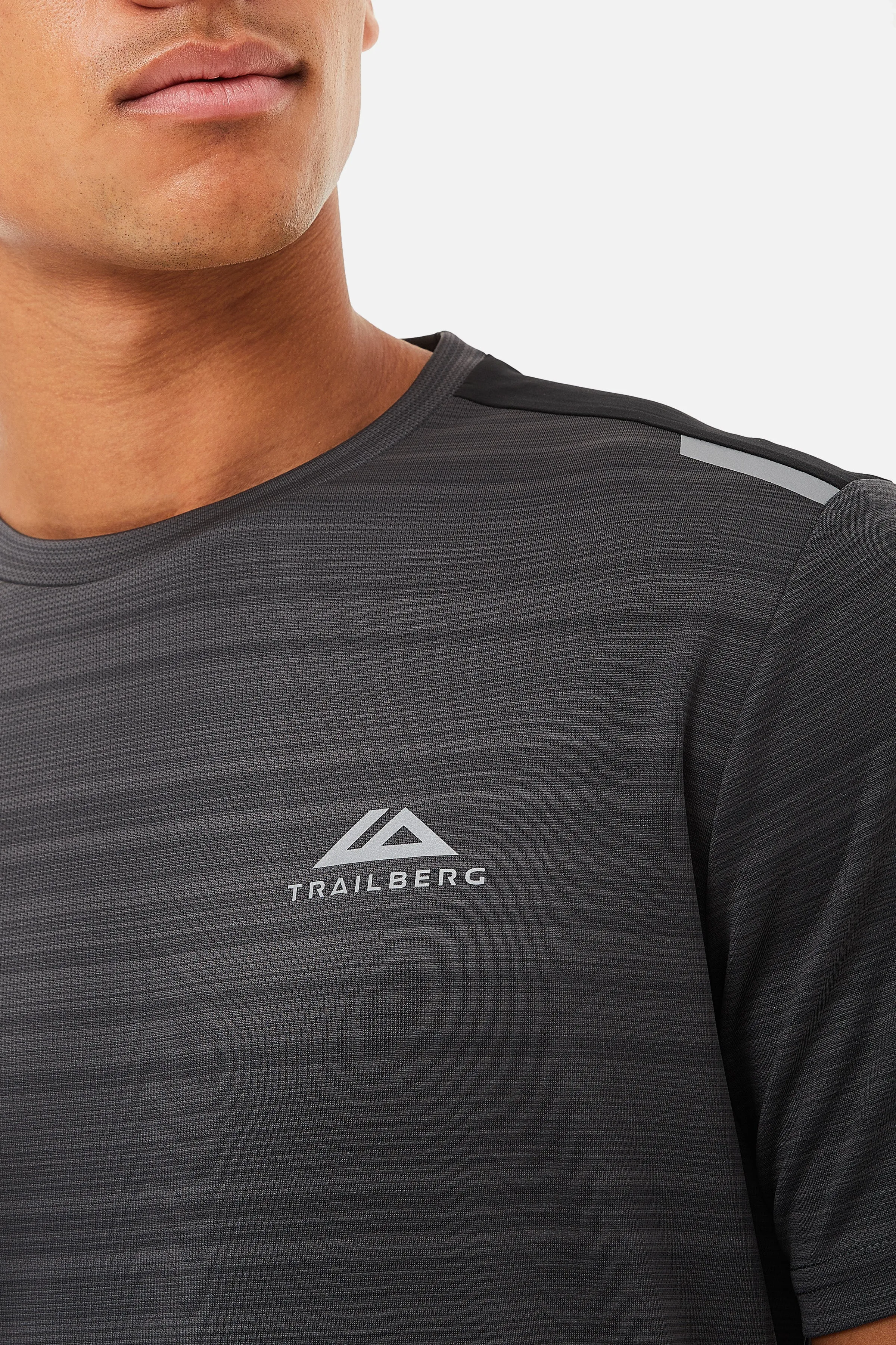 AW24 Cloud Tee - Black/Grey sold by Trailberg product image thumbnail 5