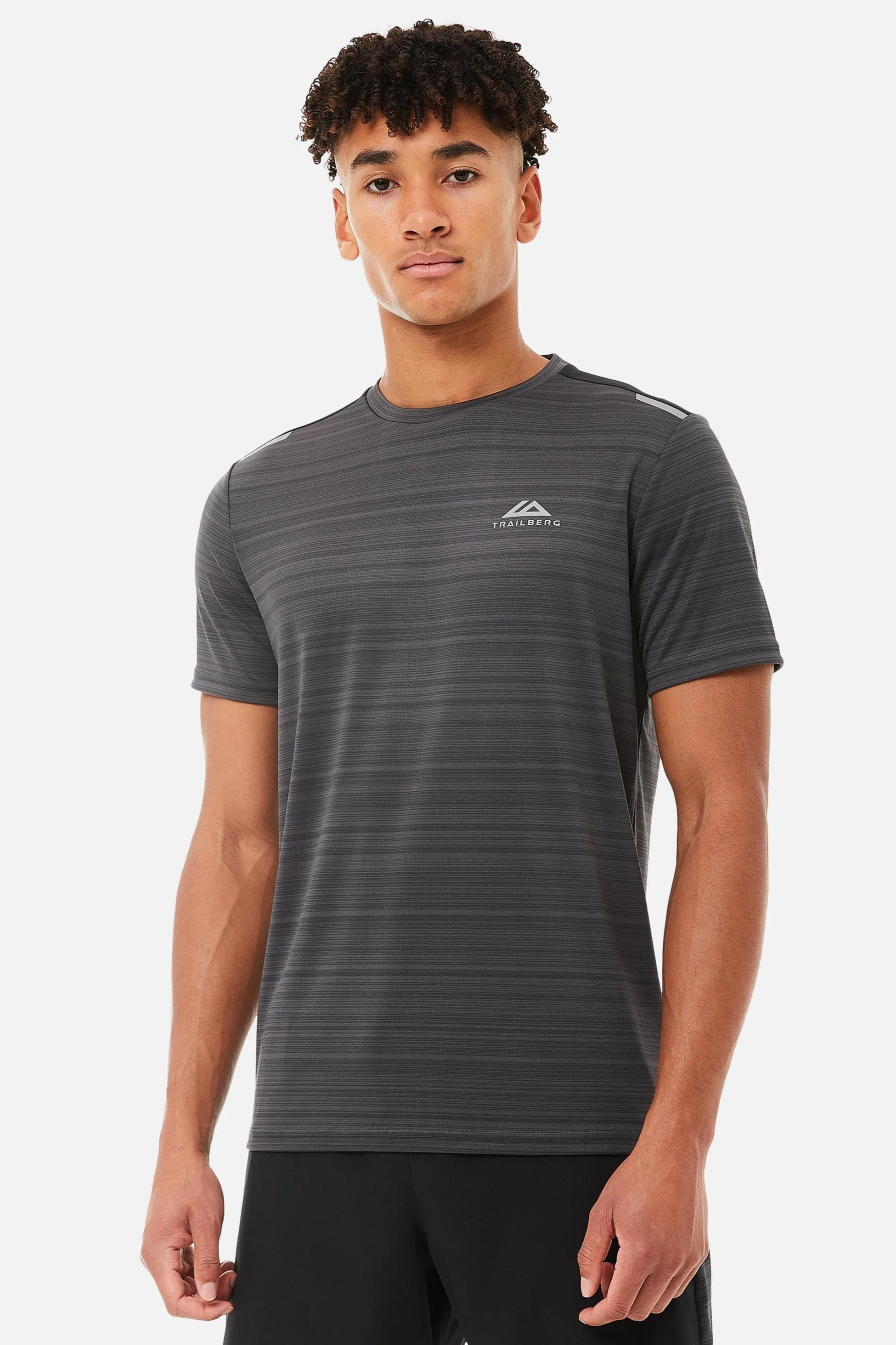 AW24 Cloud Tee - Black/Grey sold by Trailberg