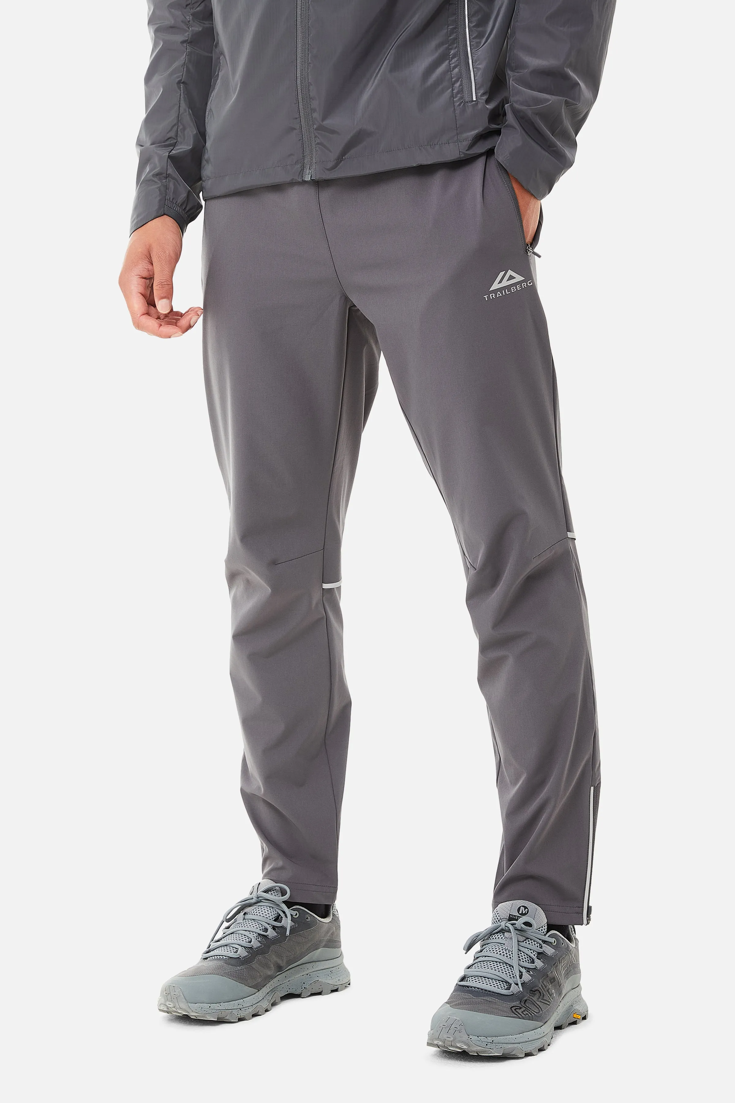 Dimension Pant - Light Grey/Grey sold by Trailberg