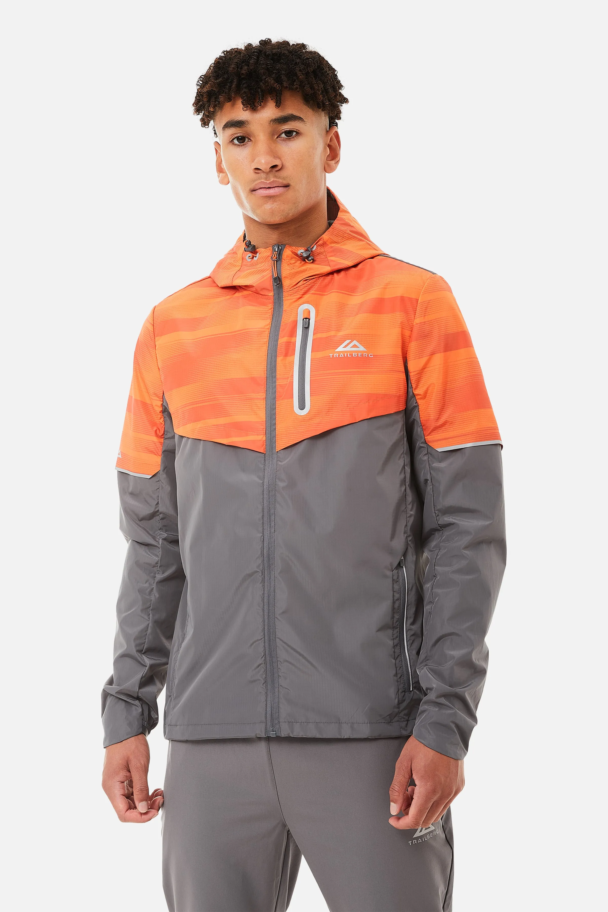 Dimension Tracksuit - Orange/Grey sold by Trailberg product image thumbnail 2