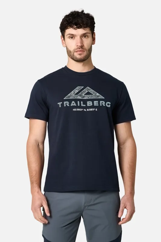 Valley Tee - Deep Ocean sold by Trailberg