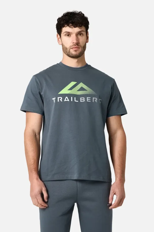 Fraction Tee - Storm Grey sold by Trailberg