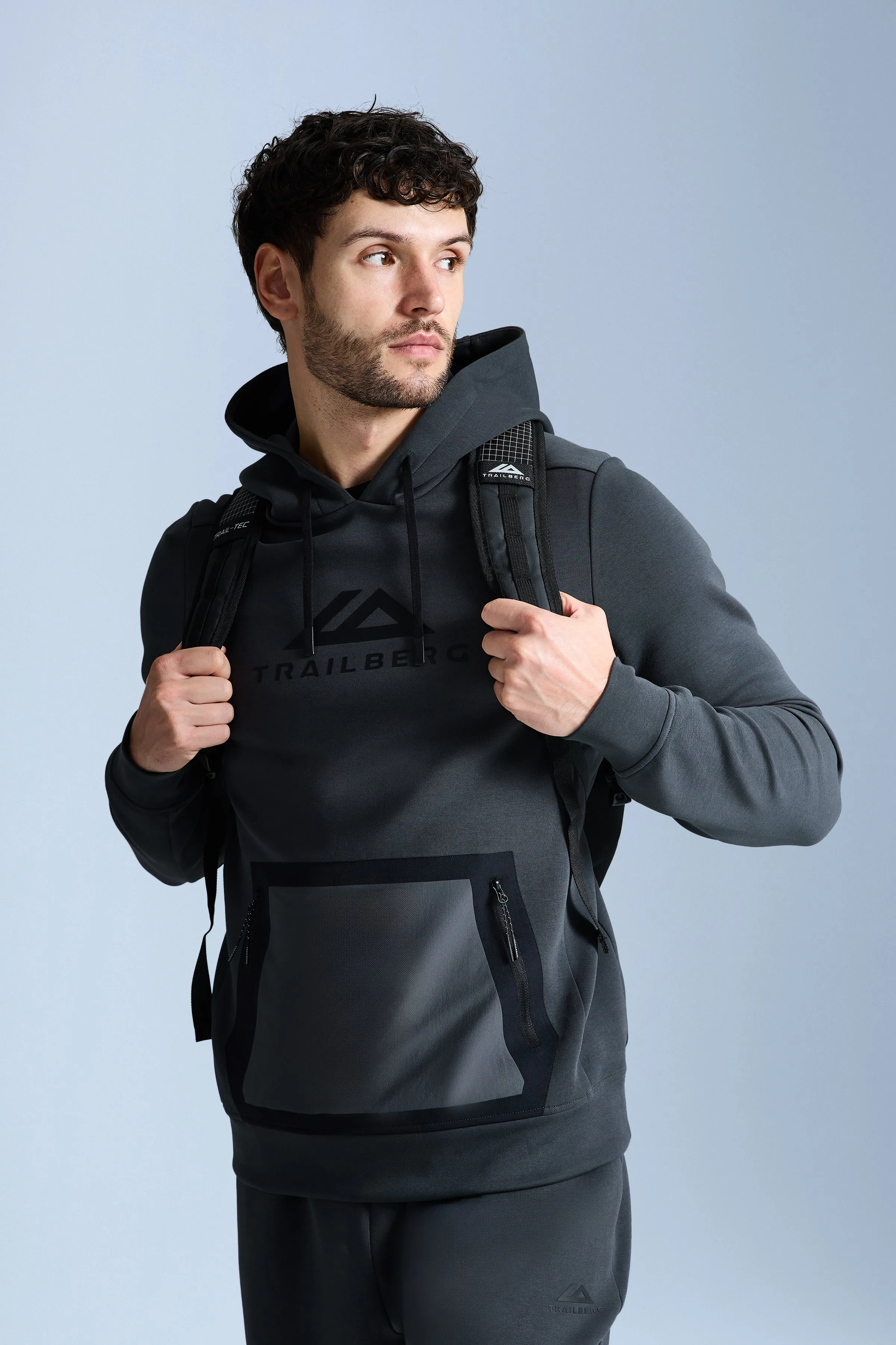 Energy Fleece Tracksuit - Volcano Grey sold by Trailberg product image thumbnail 4