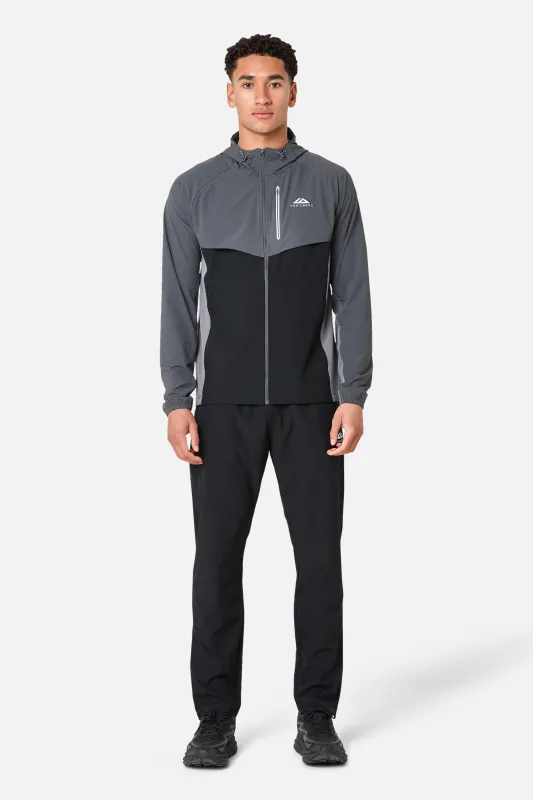 SS26 Cloud Tracksuit - Black/Volcano Grey sold by Trailberg