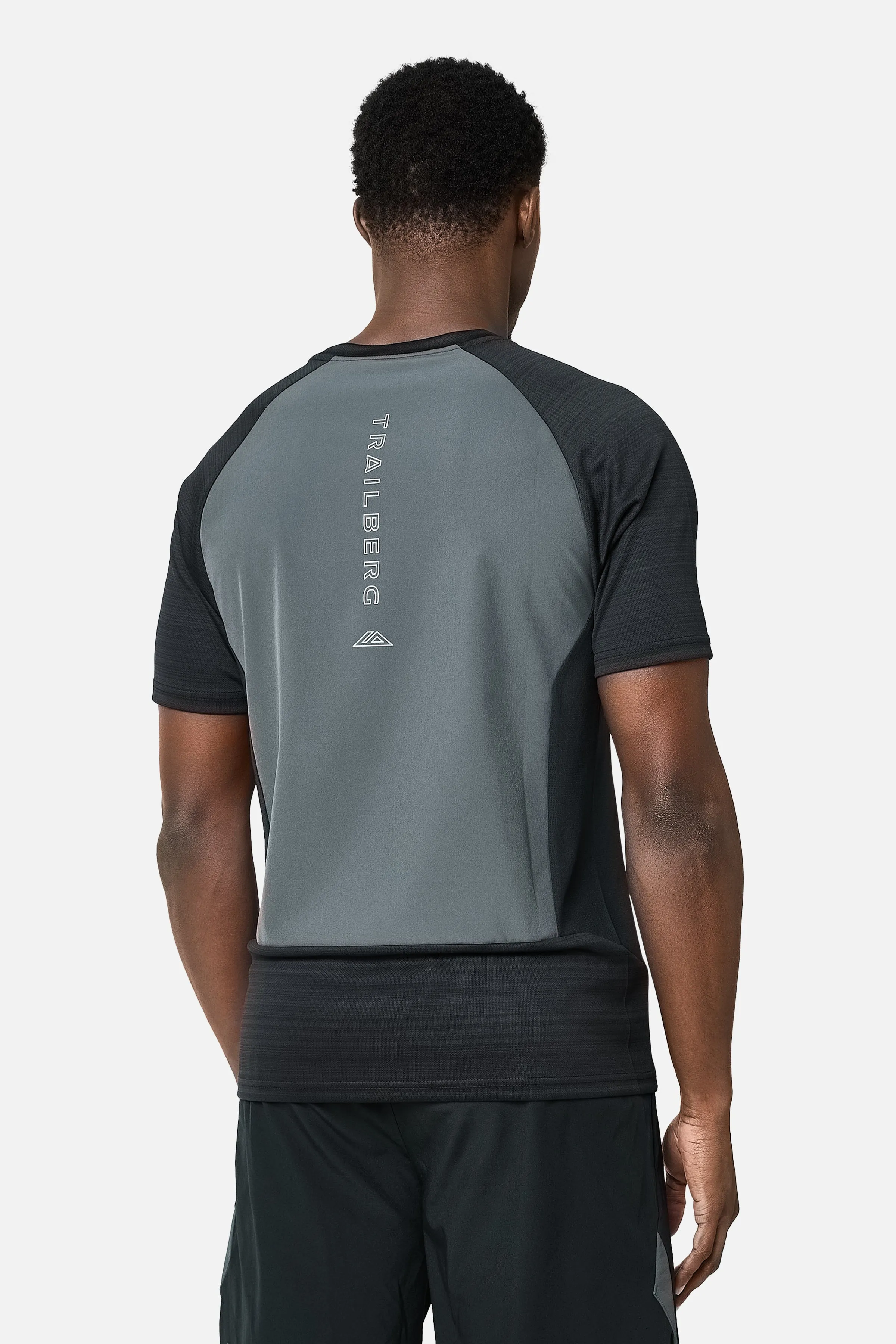 SS26 Cloud Tee - Black/Volcano Grey sold by Trailberg product image thumbnail 2