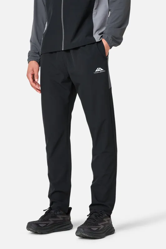 SS26 Cloud Woven Pant - Black/Volcano Grey sold by Trailberg
