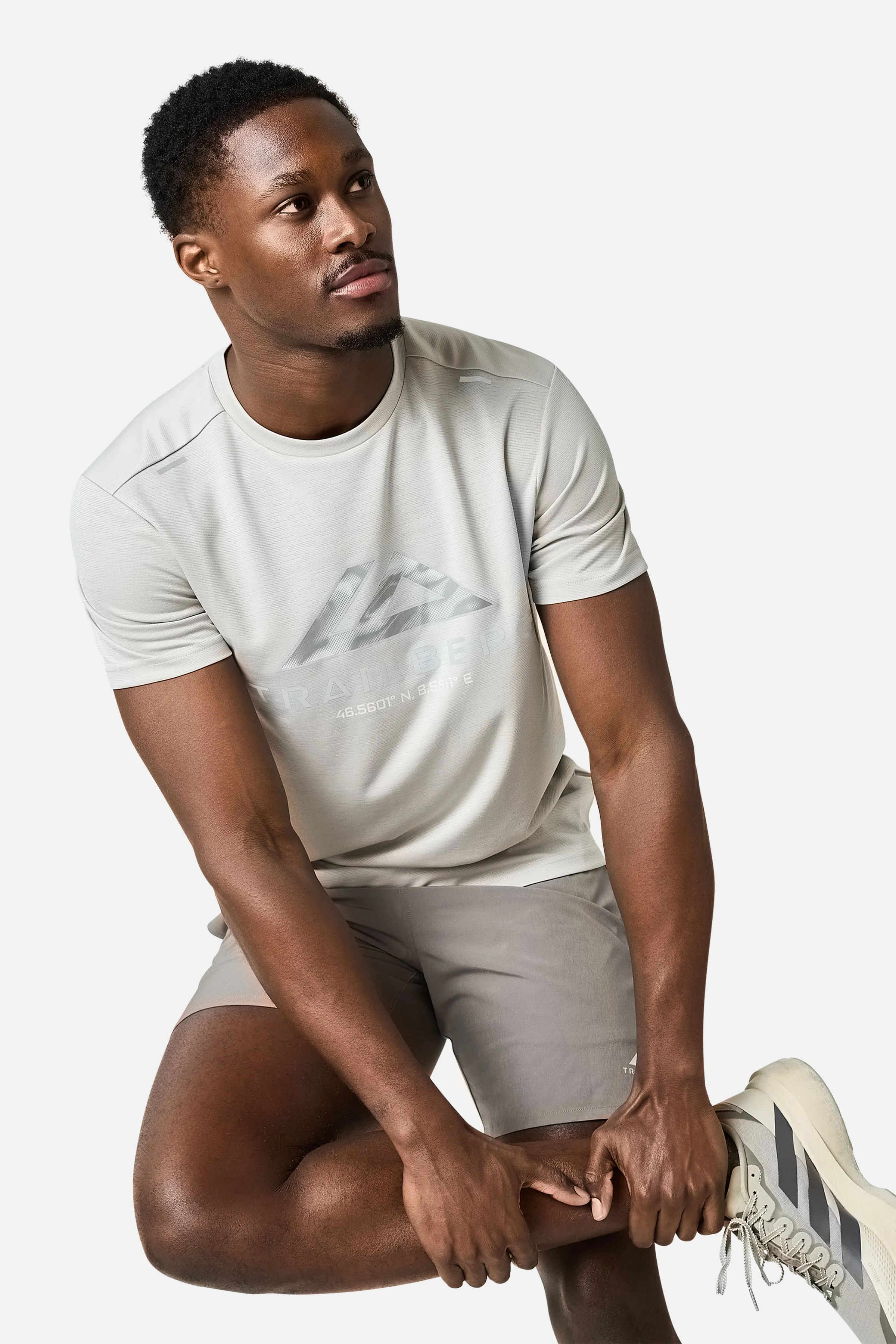 Blur Large Logo Tee - Pebblestone sold by Trailberg product image thumbnail 3