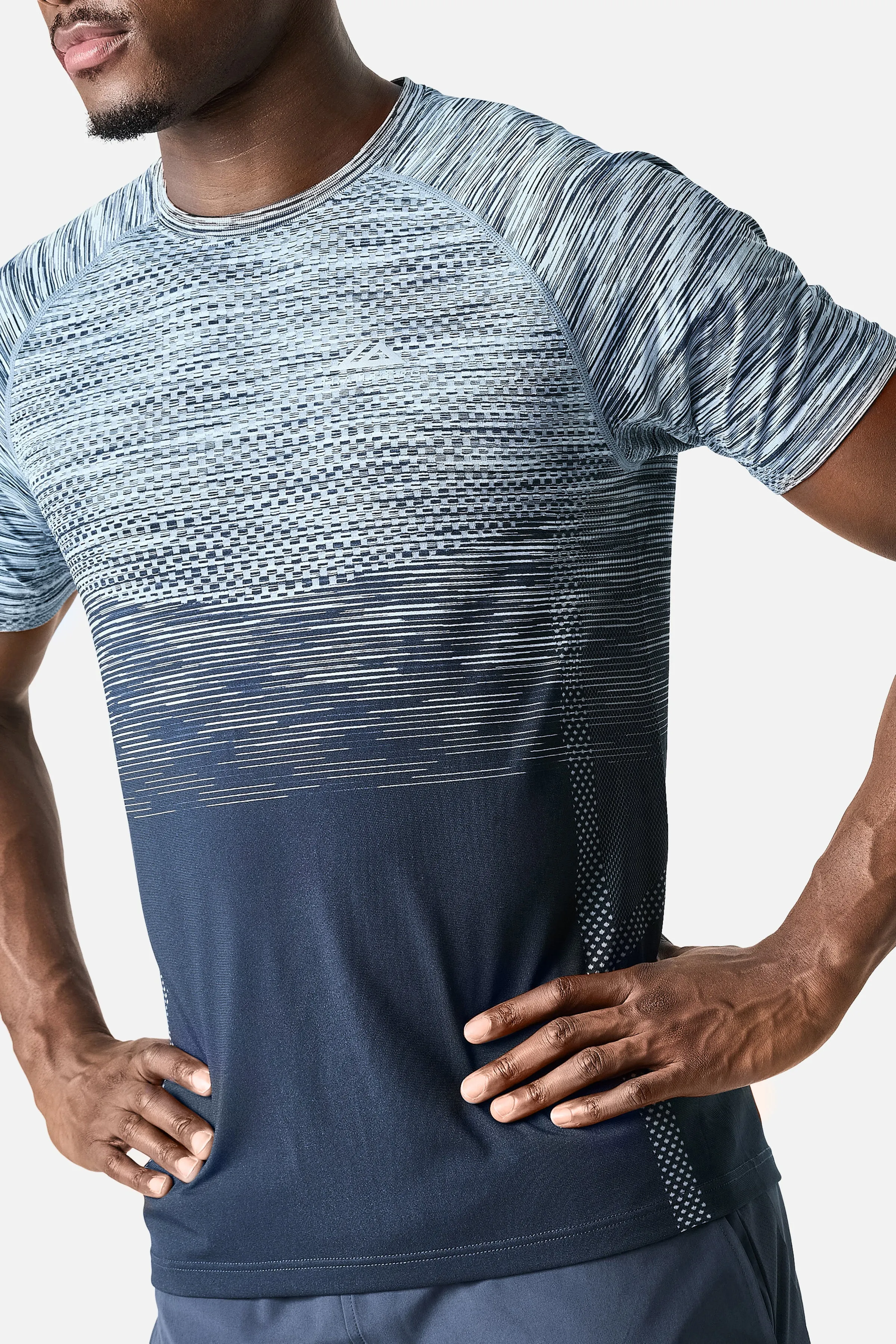 Apex Seamless Tee - Storm Blue/Steel Blue/Iceberg Blue/White sold by Trailberg product image thumbnail 2