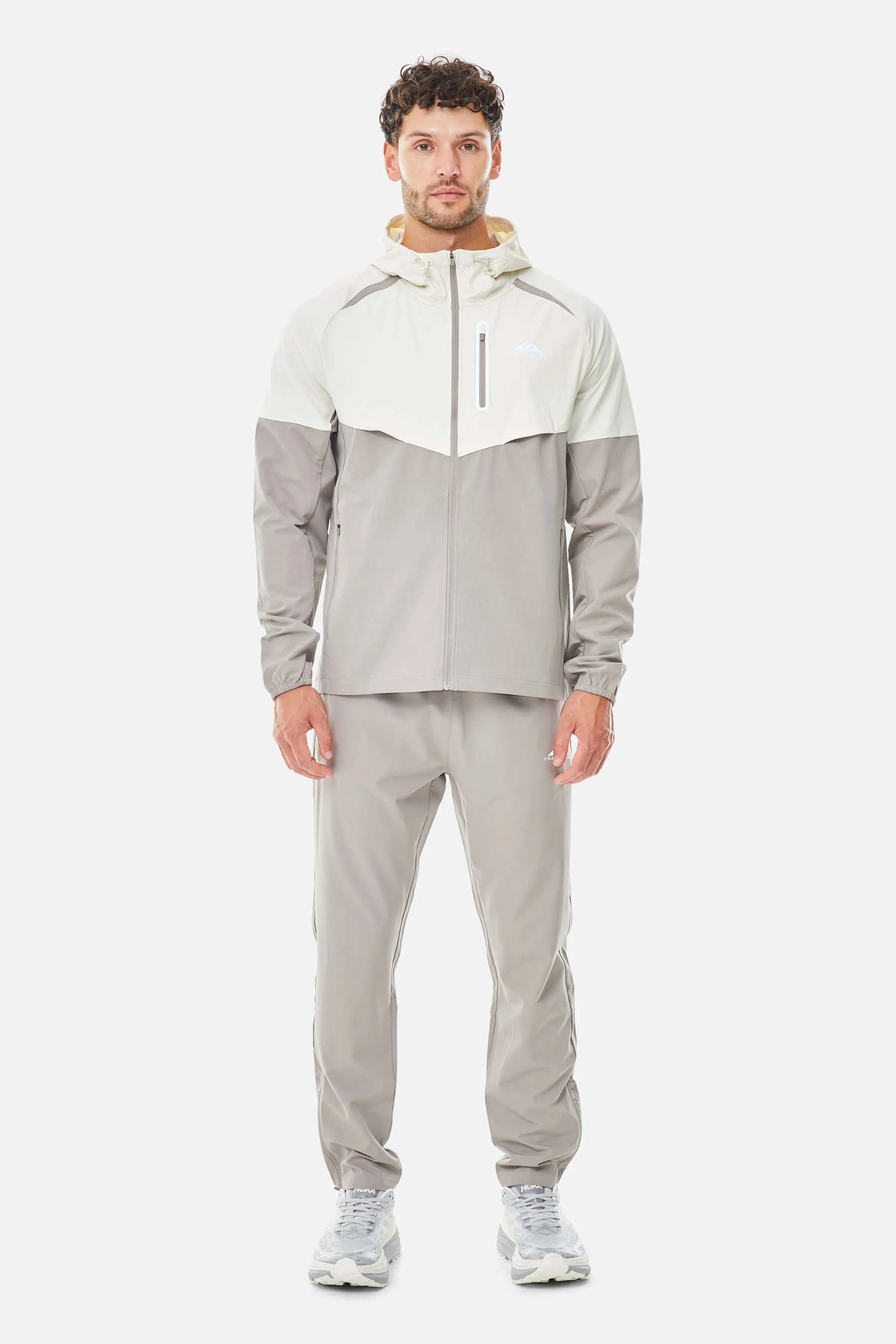 AW25 Cloud Tracksuit - Pale Taupe/Dune White sold by Trailberg