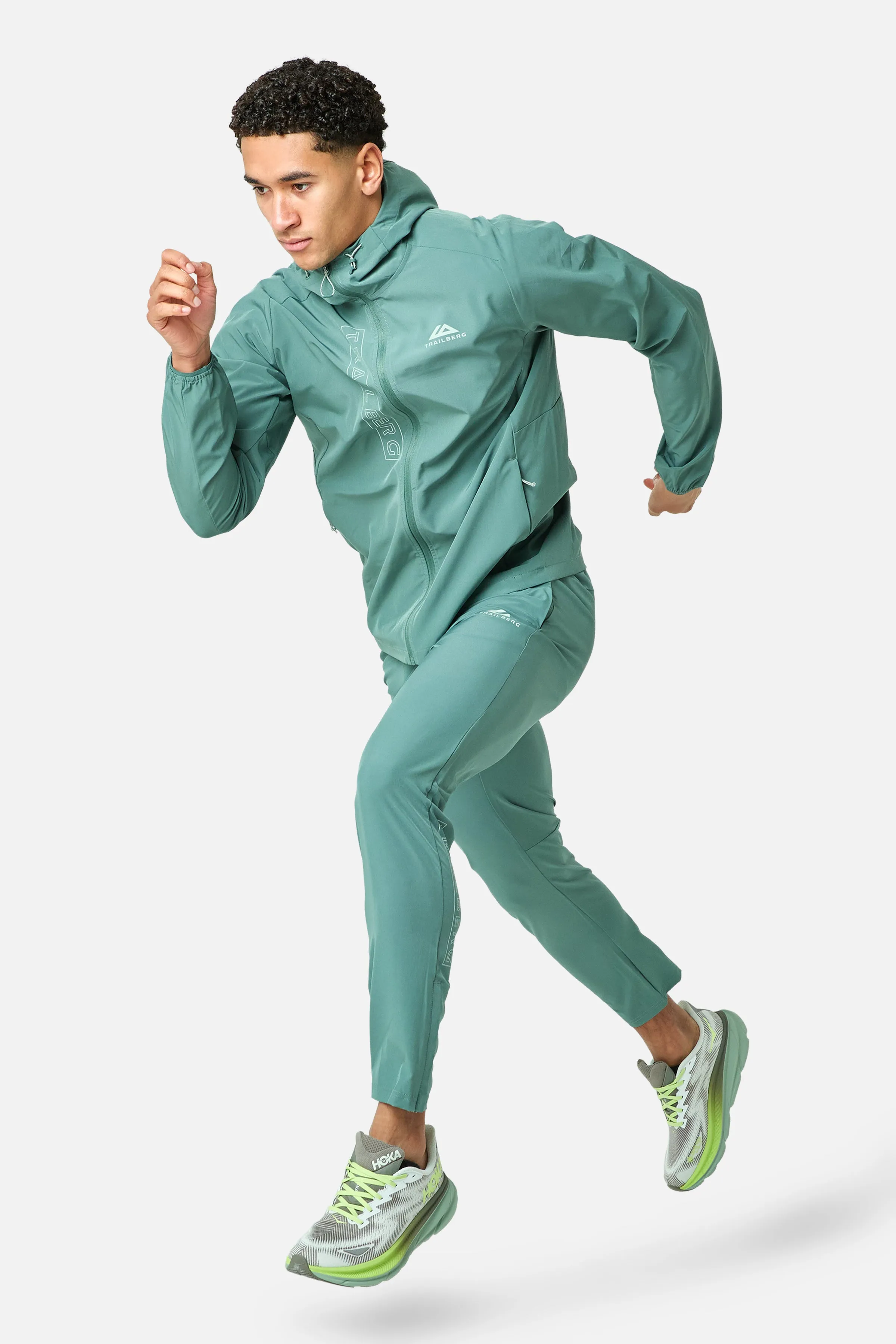 Crest 2.0 Tracksuit - Pine Dust/Aloe Frost sold by Trailberg product image thumbnail 2