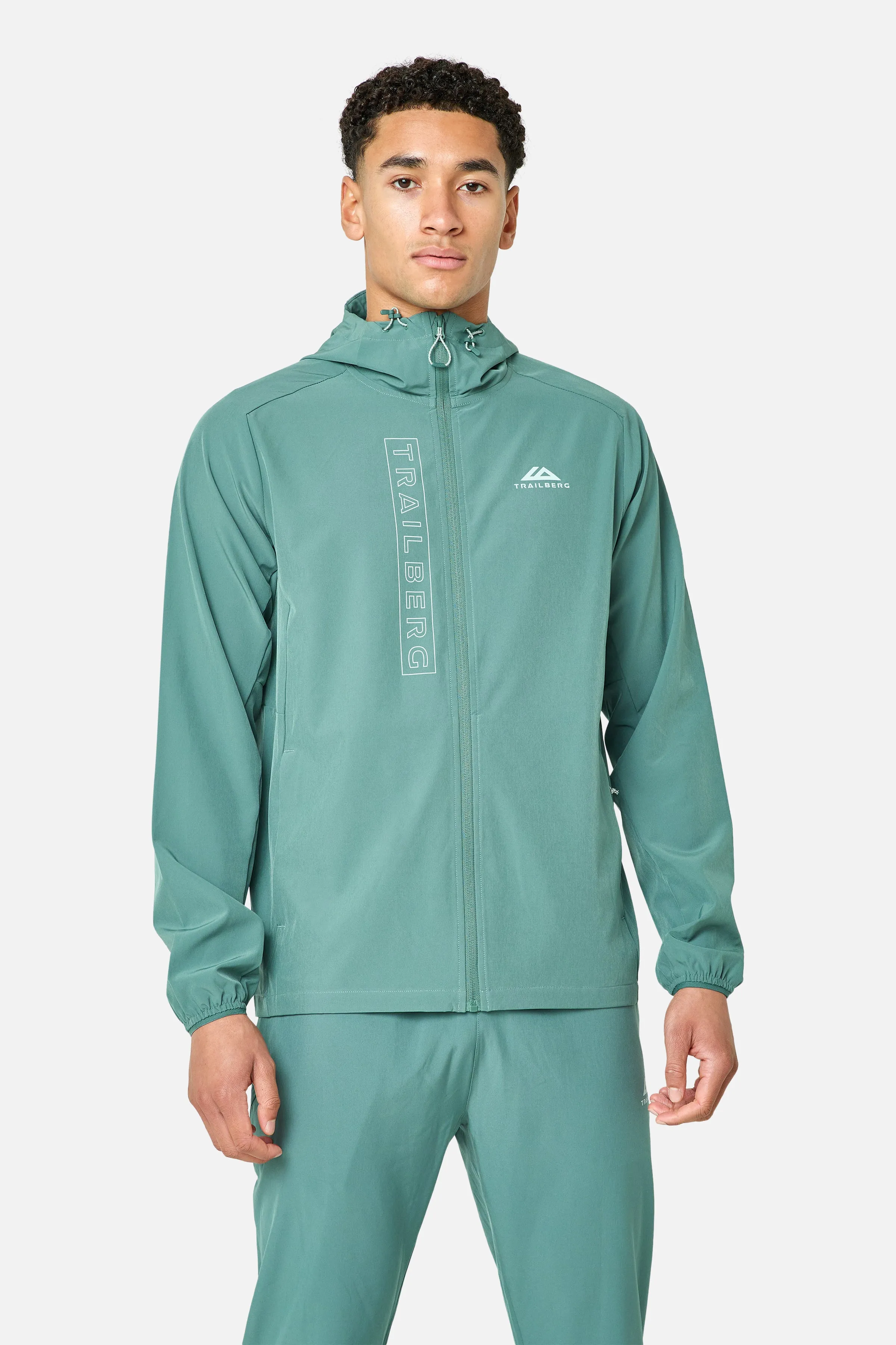 Crest 2.0 Tracksuit - Pine Dust/Aloe Frost sold by Trailberg product image thumbnail 3