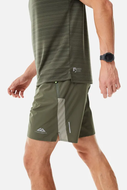AW24 Triathlon Short - Khaki made by Trailberg