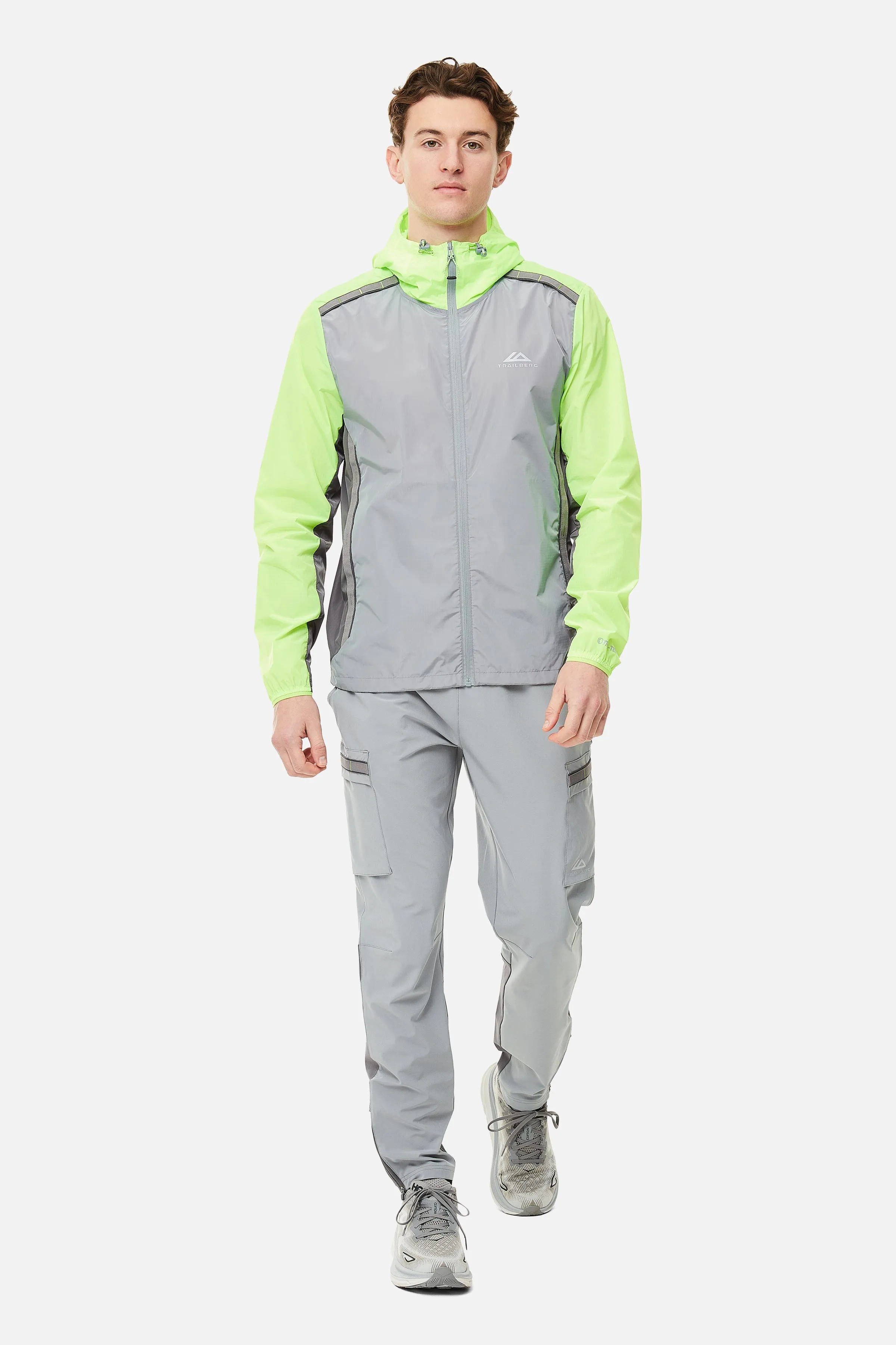 SS25 Triathlon Pant - Smoke Grey/Moon Grey/Neon Lime sold by Trailberg product image thumbnail 4