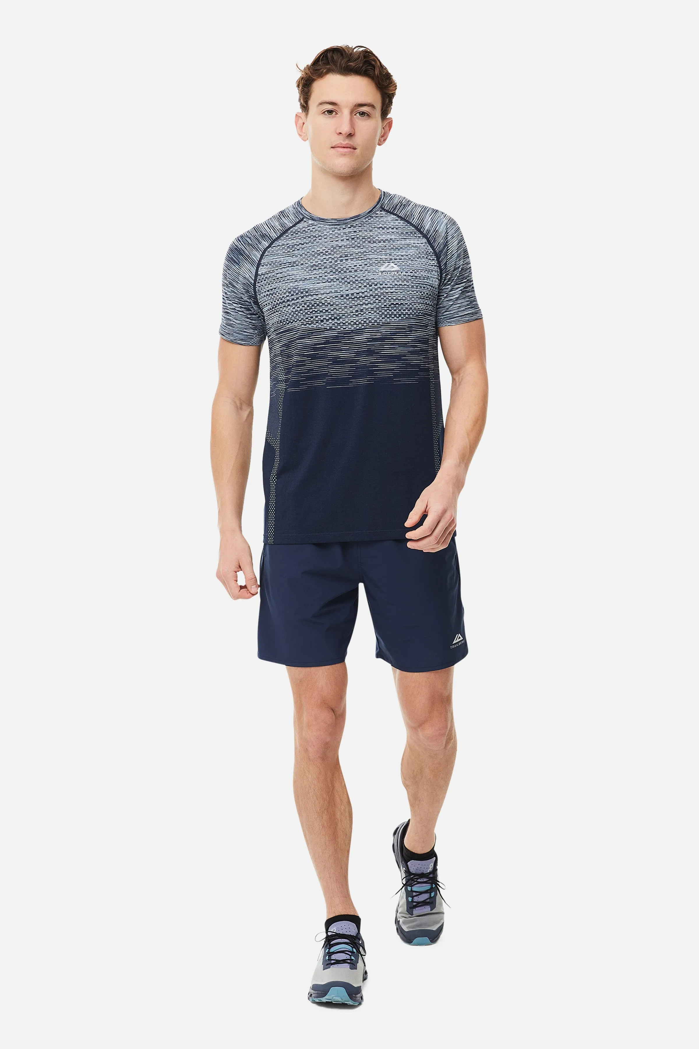 Apex Seamless Tee - Navy Blue sold by Trailberg product image thumbnail 2
