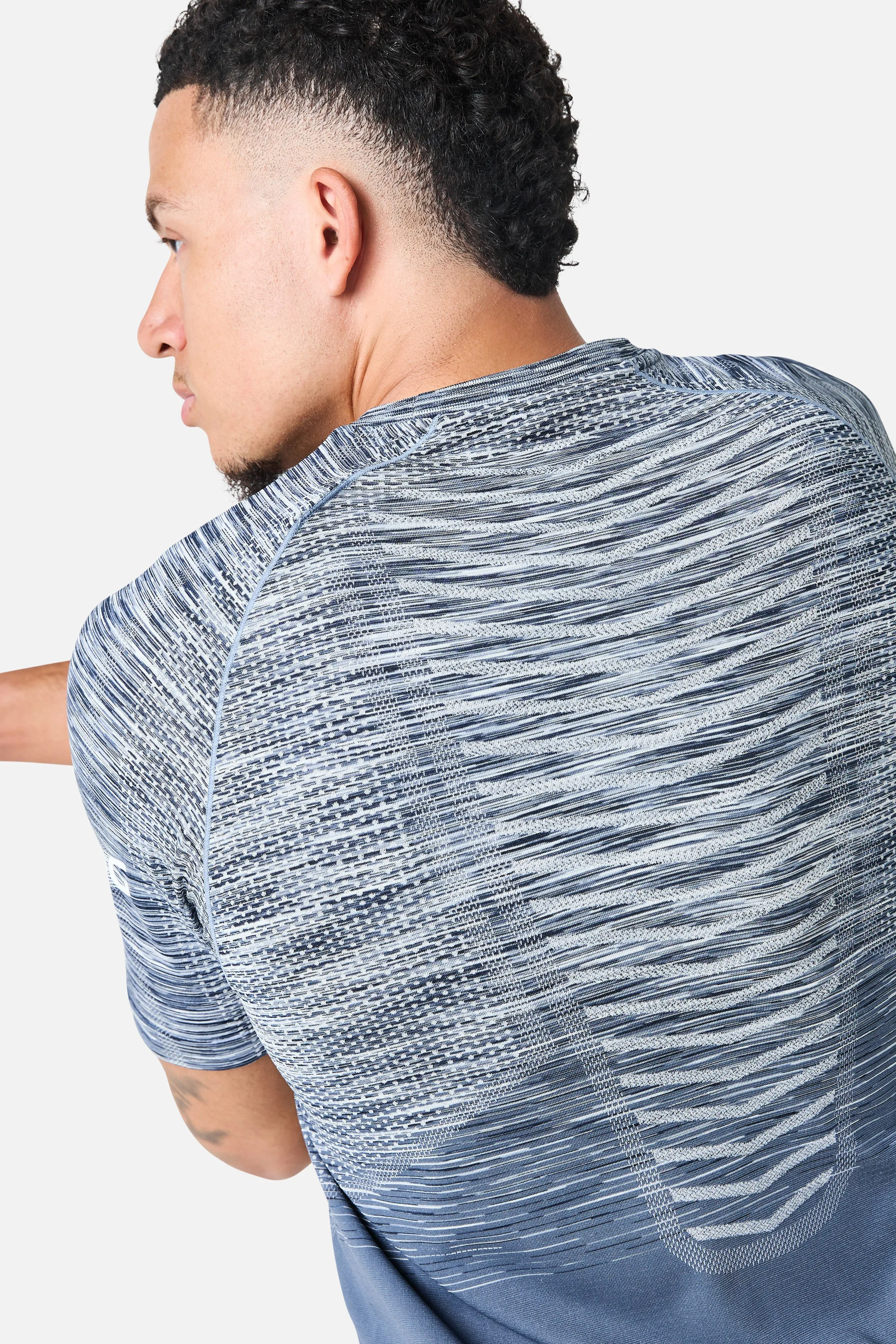 Arc Seamless Tee - Breeze/Storm Blue/Skylar/White sold by Trailberg product image thumbnail 2
