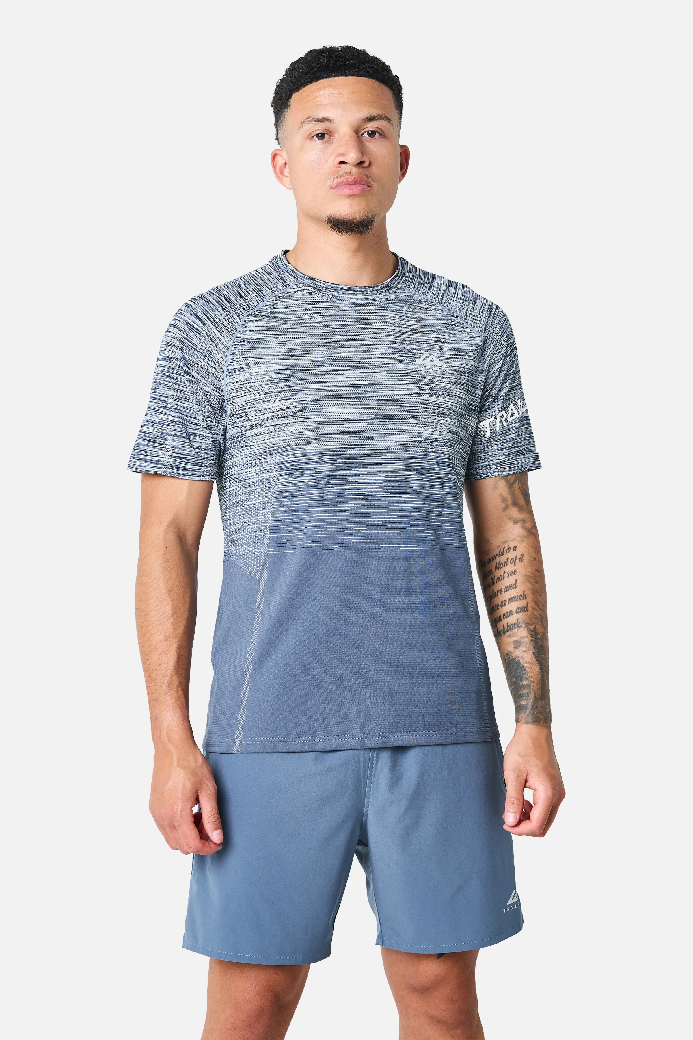 Arc Seamless Tee - Breeze/Storm Blue/Skylar/White sold by Trailberg product image thumbnail 3