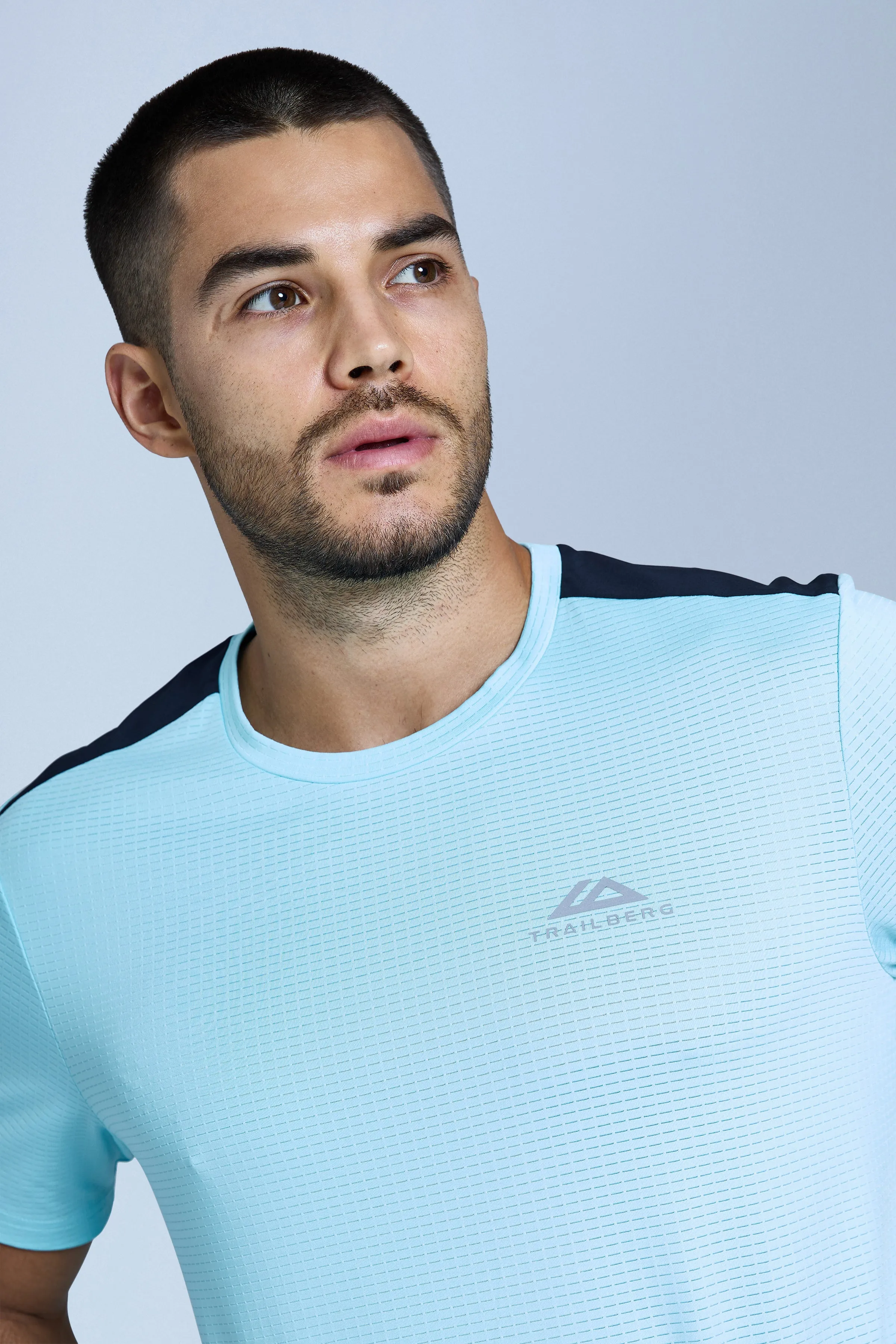 Rapid Dash 2.0 Tee - Deep Ocean/Cyan Wave sold by Trailberg product image thumbnail 3