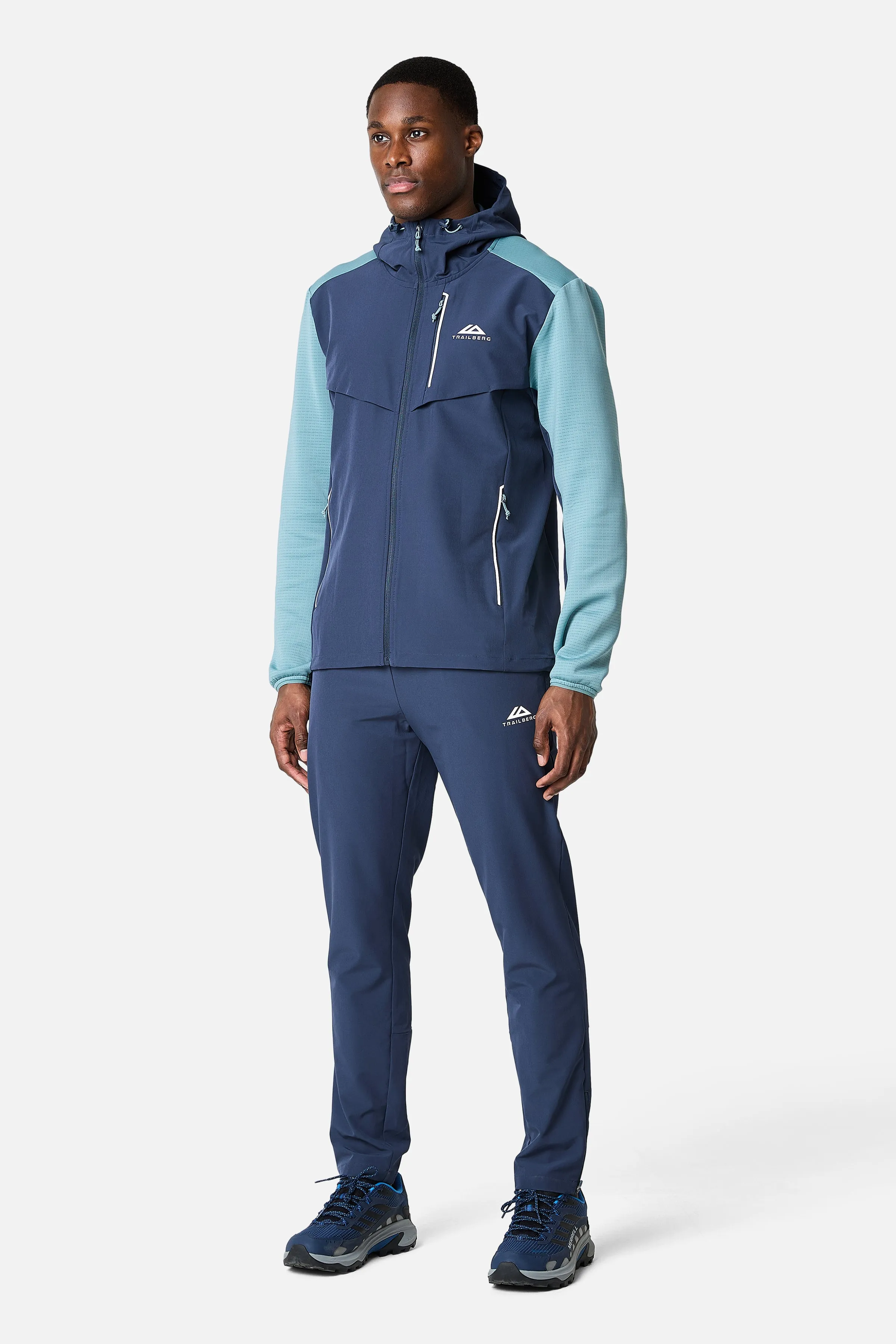 Rapid Dash 3.0 Tracksuit - Storm Blue/Polar Breeze sold by Trailberg