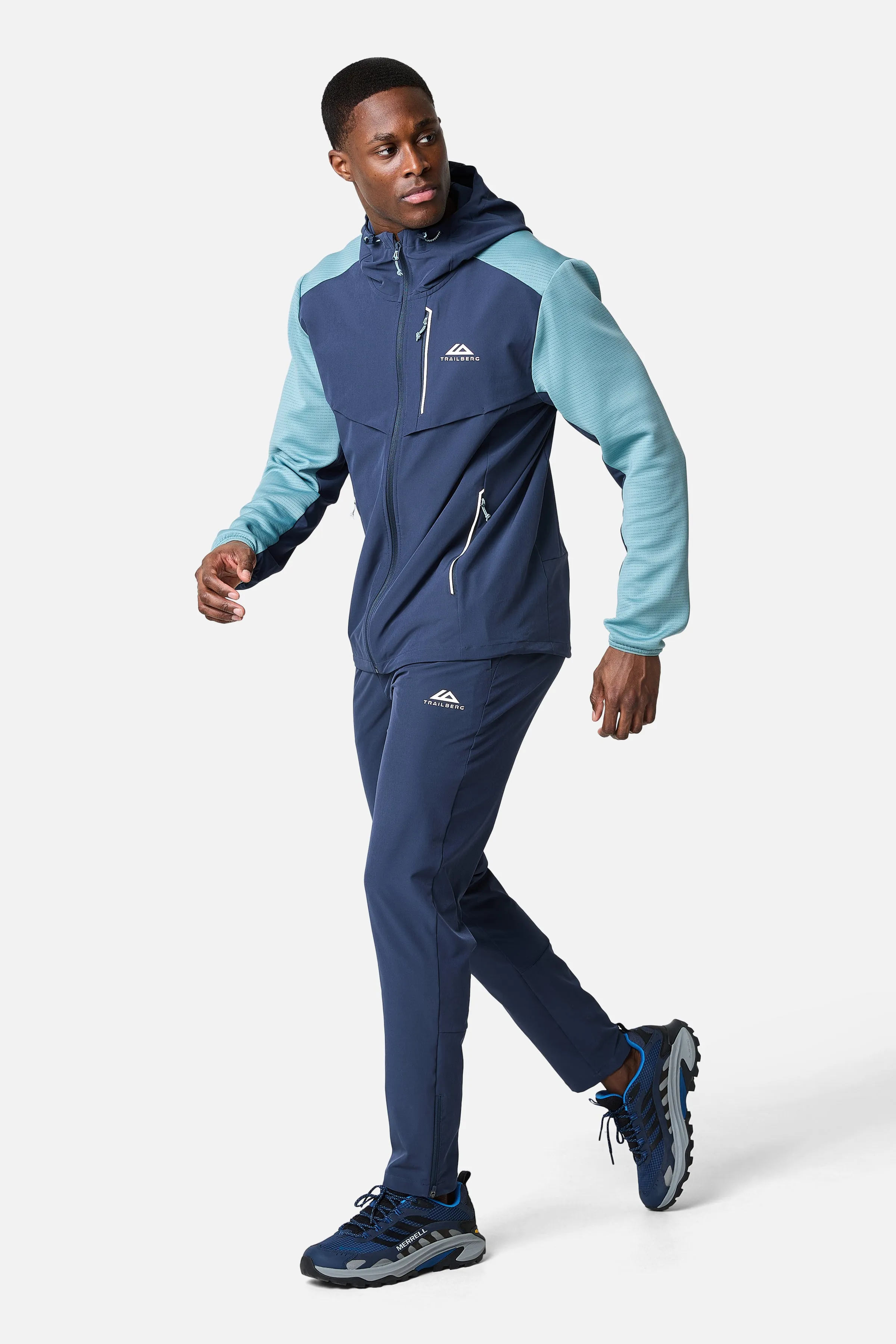 Rapid Dash 3.0 Tracksuit - Storm Blue/Polar Breeze sold by Trailberg product image thumbnail 2