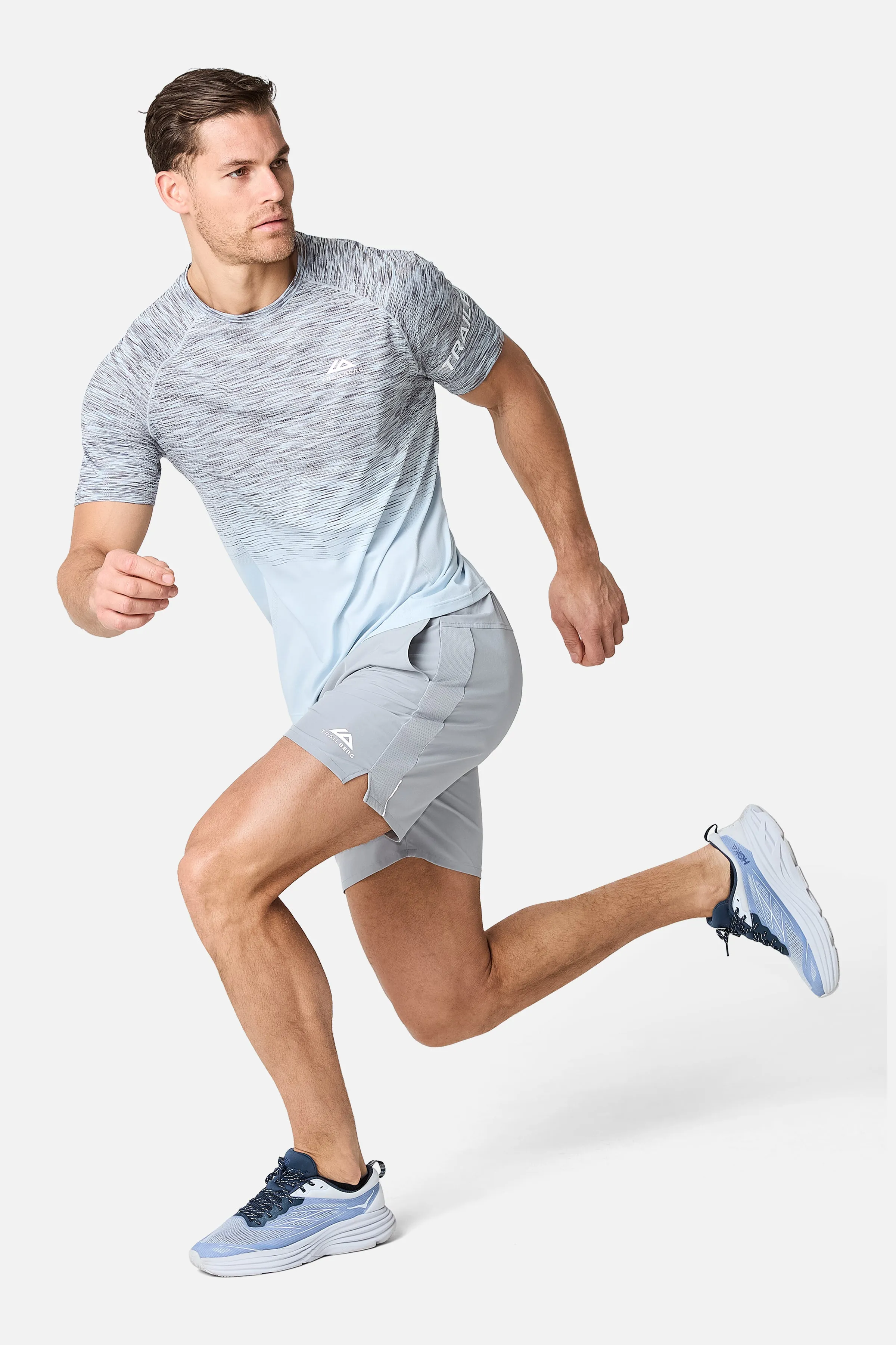 Arc Seamless Tee - Ice Blue/Nightfall Grey/Fog Whisper/Lunar Grey sold by Trailberg product image thumbnail 5