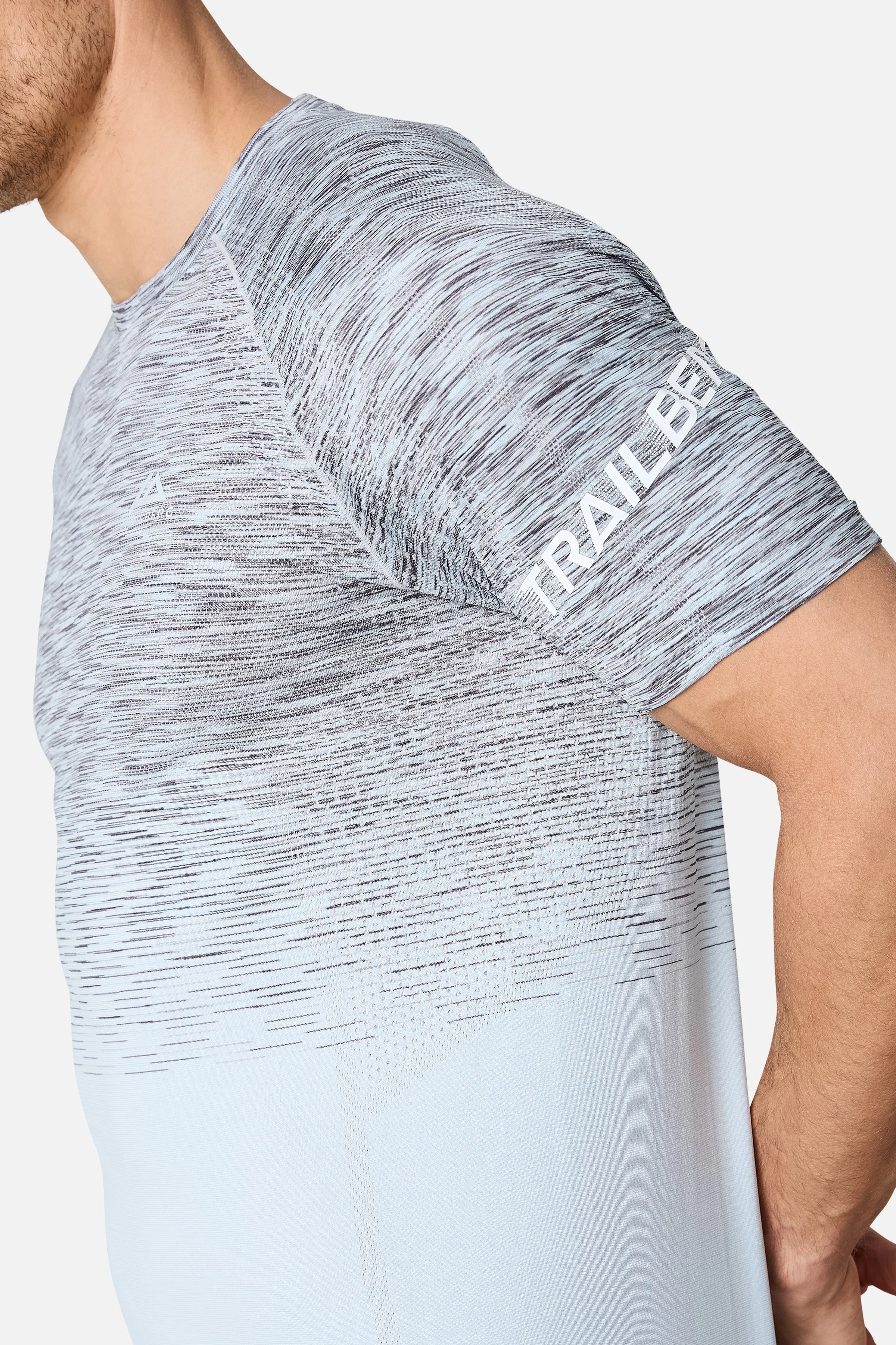 Arc Seamless Tee - Ice Blue/Nightfall Grey/Fog Whisper/Lunar Grey sold by Trailberg product image thumbnail 4