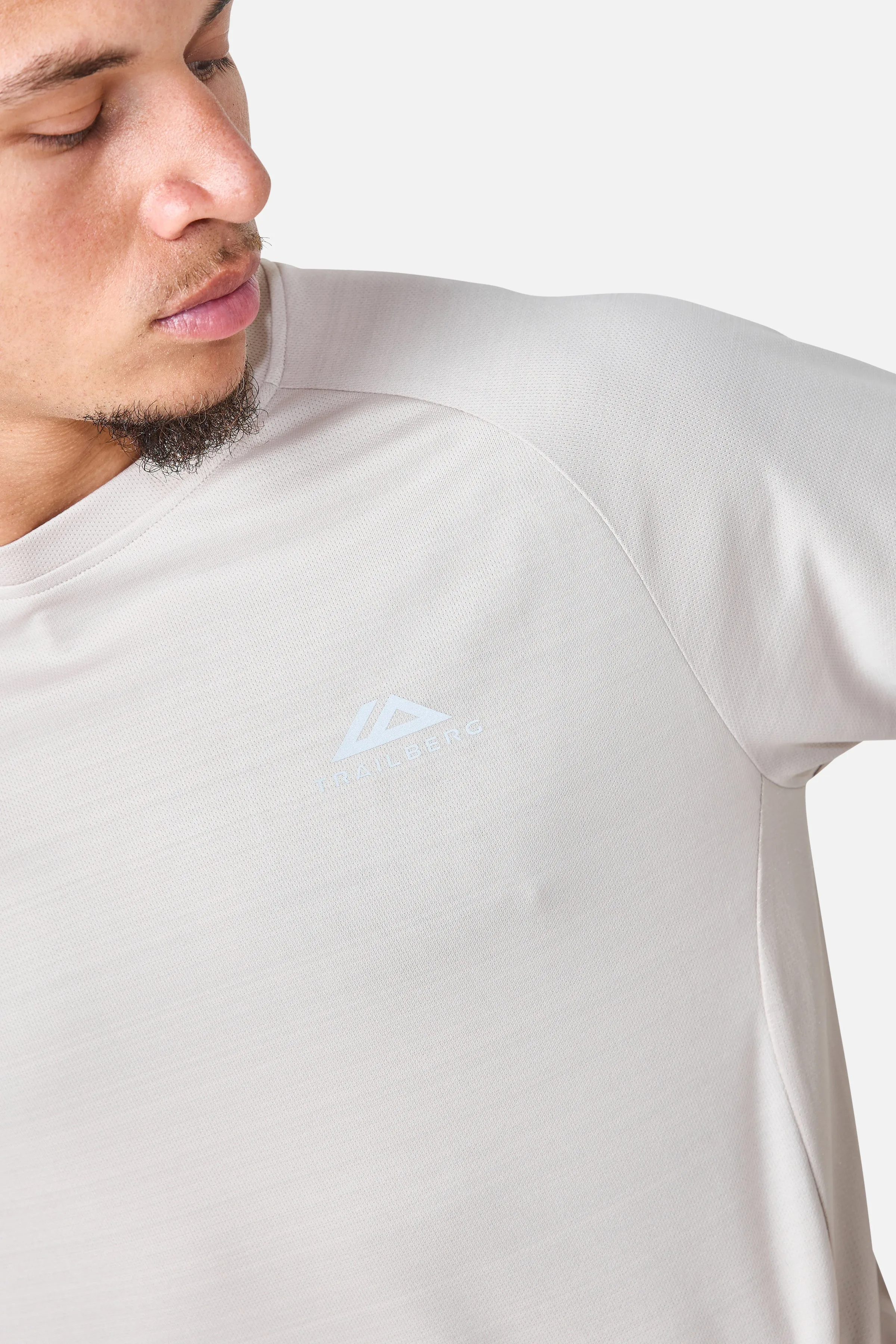 SS26 Cloud Tee - Pebblestone sold by Trailberg product image thumbnail 3