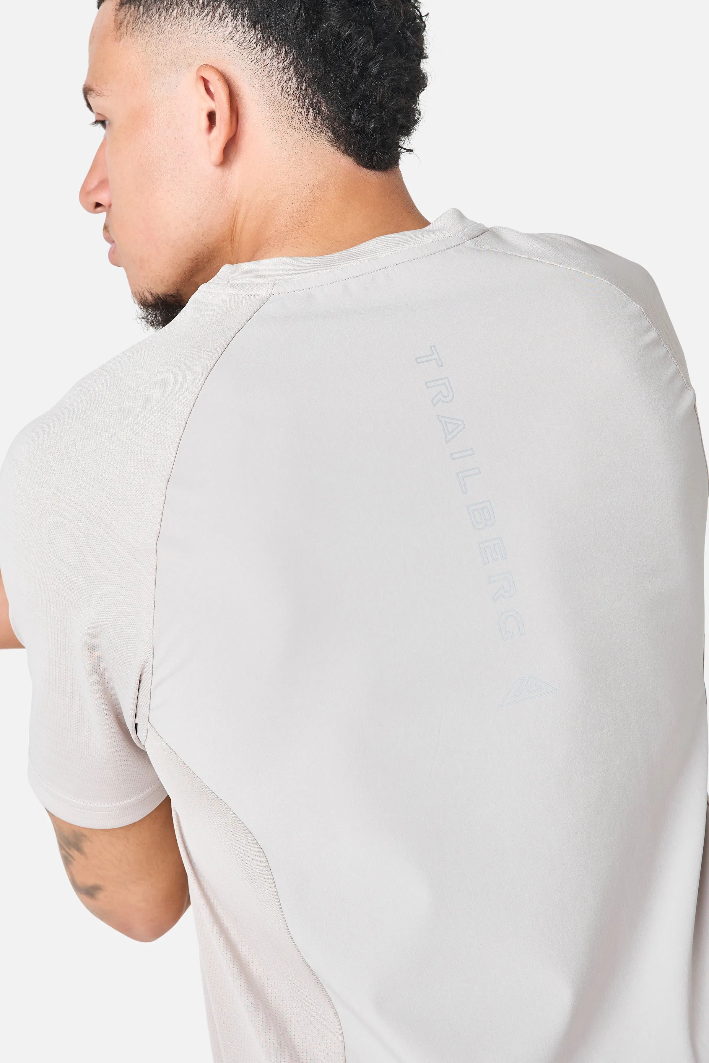 SS26 Cloud Tee - Pebblestone sold by Trailberg