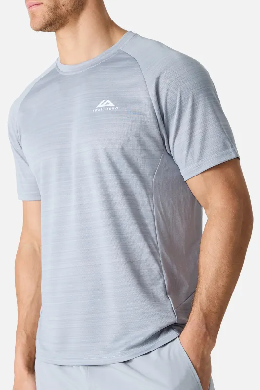 SS26 Cloud Tee - Lunar Grey made by Trailberg