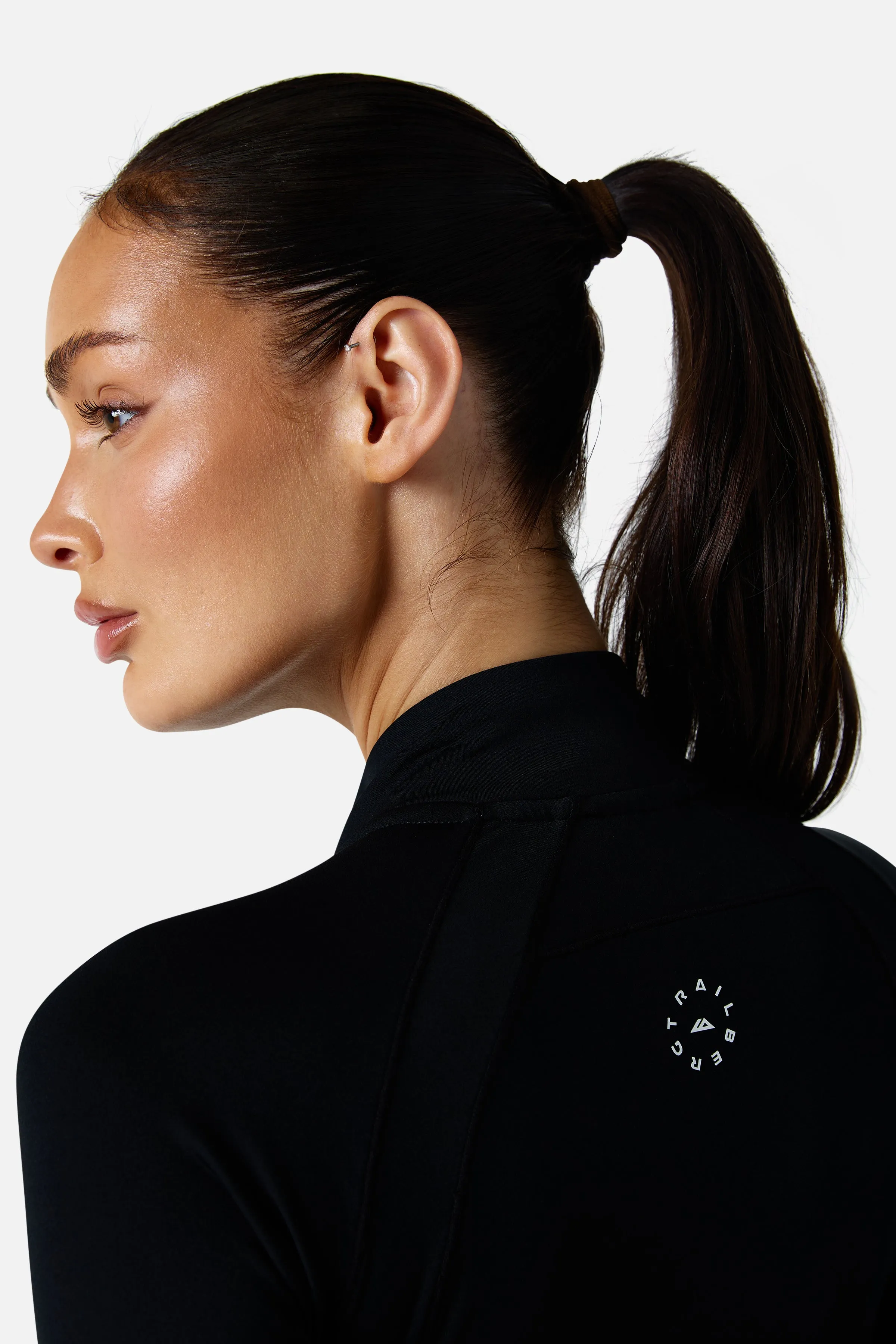 Womens Sculpt Core Track Jacket - Black sold by Trailberg product image thumbnail 5