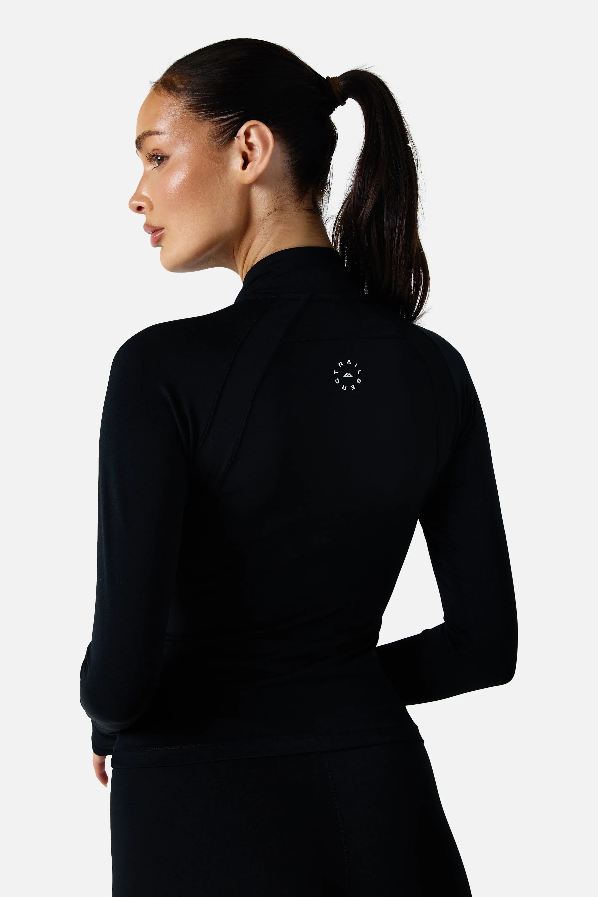 Womens Sculpt Core Track Jacket - Black sold by Trailberg product image thumbnail 3