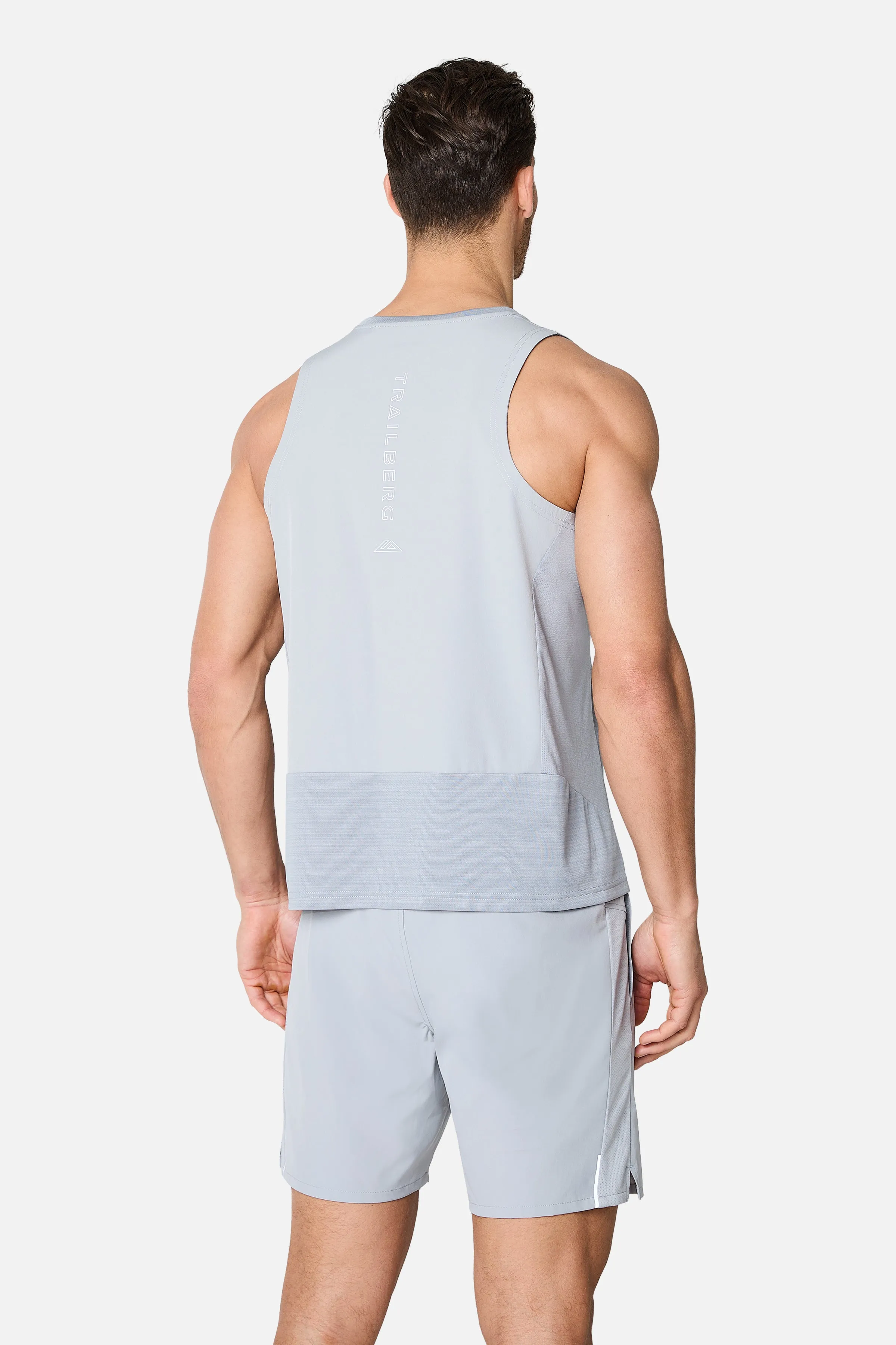 SS26 Cloud Running Vest - Lunar Grey sold by Trailberg product image thumbnail 5
