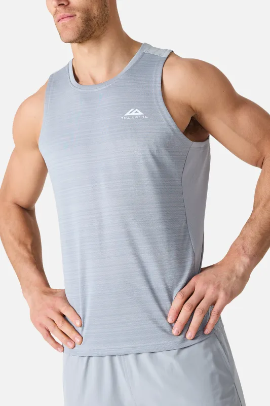 SS26 Cloud Running Vest - Lunar Grey made by Trailberg