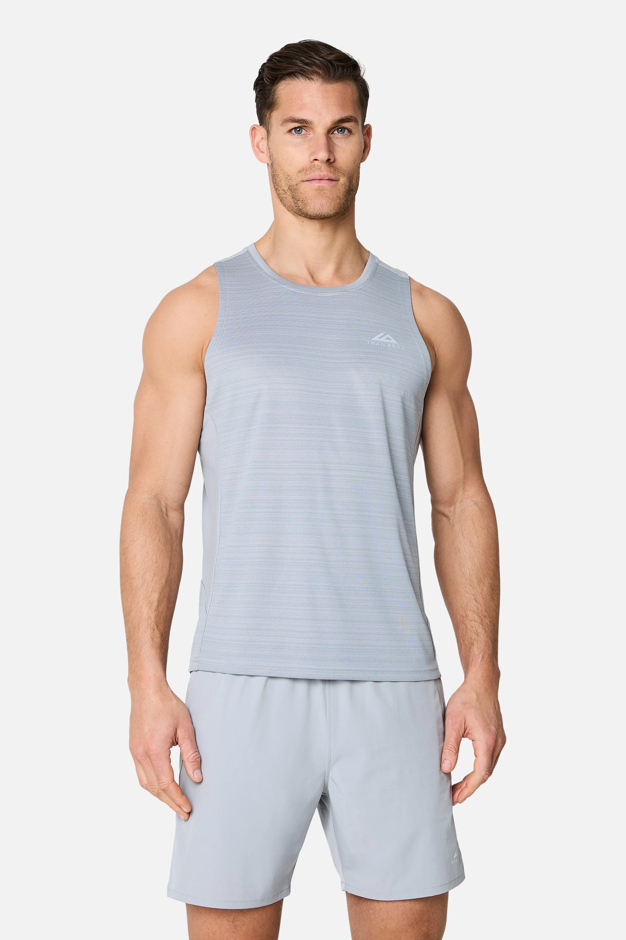 SS26 Cloud Running Vest - Lunar Grey sold by Trailberg product image thumbnail 4