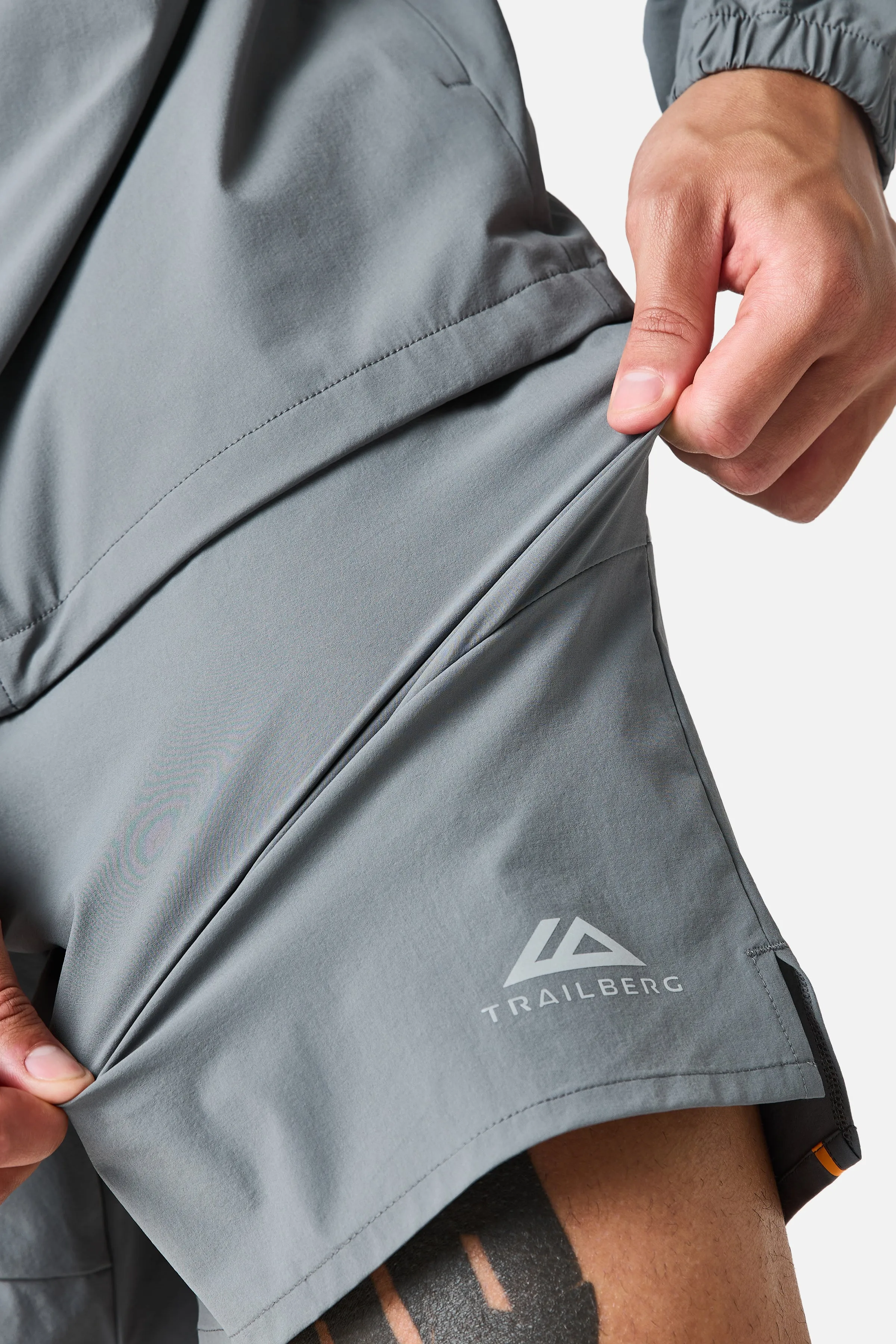 Zone Short - Nightfall Grey/Lunar Grey sold by Trailberg product image thumbnail 5