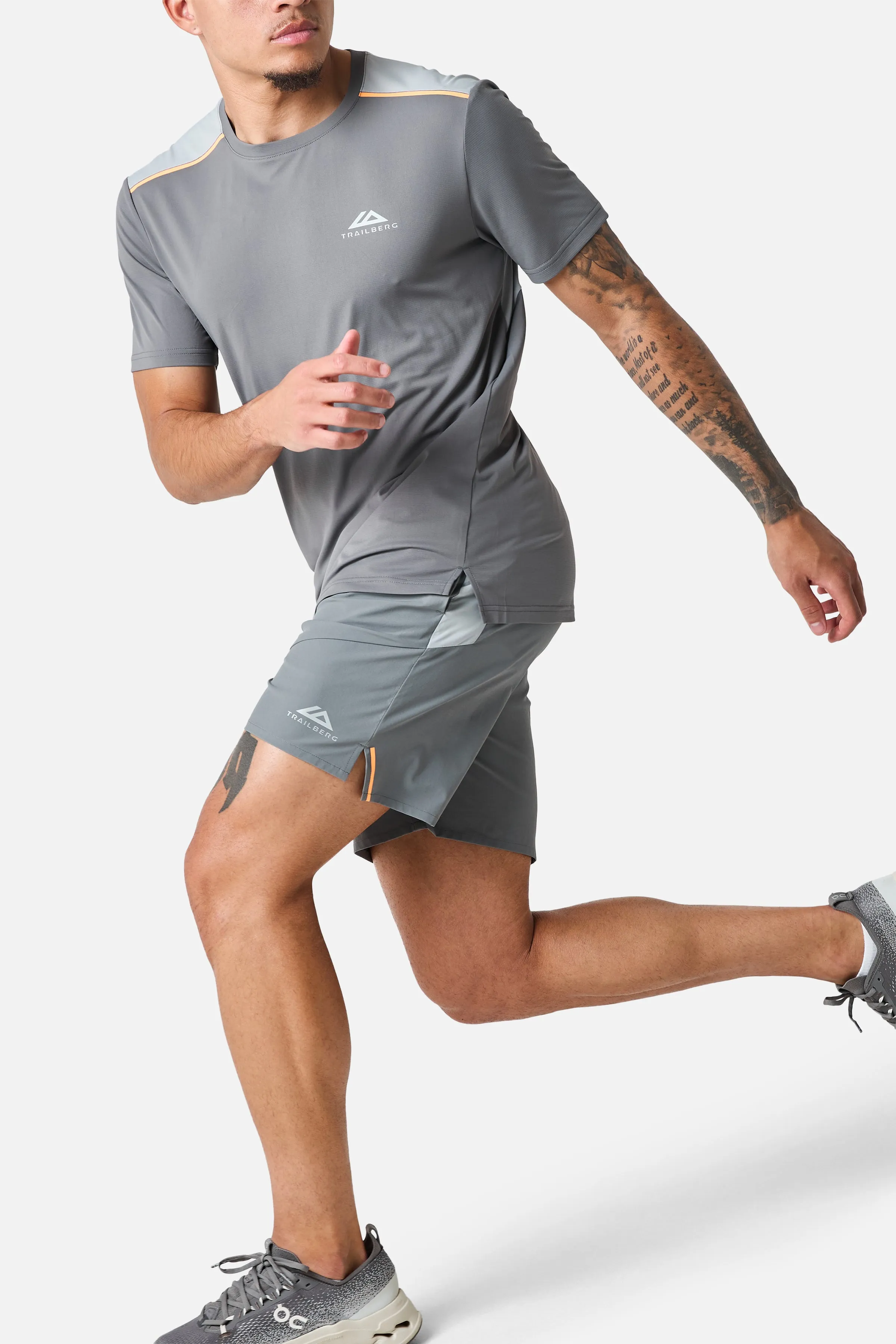 Zone Short - Nightfall Grey/Lunar Grey sold by Trailberg product image thumbnail 3