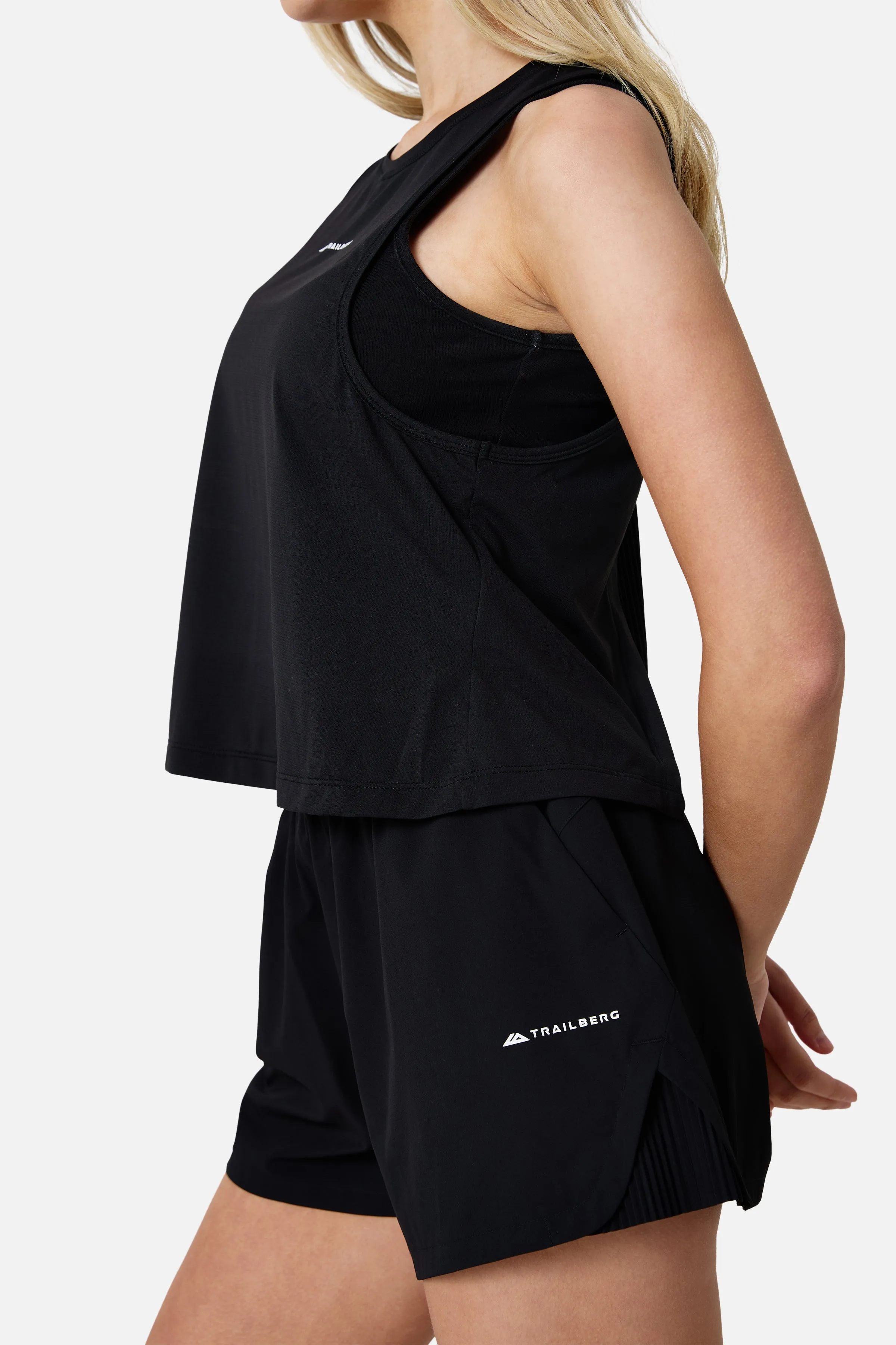 Womens Andara Pleated Set - Black sold by Trailberg product image thumbnail 5