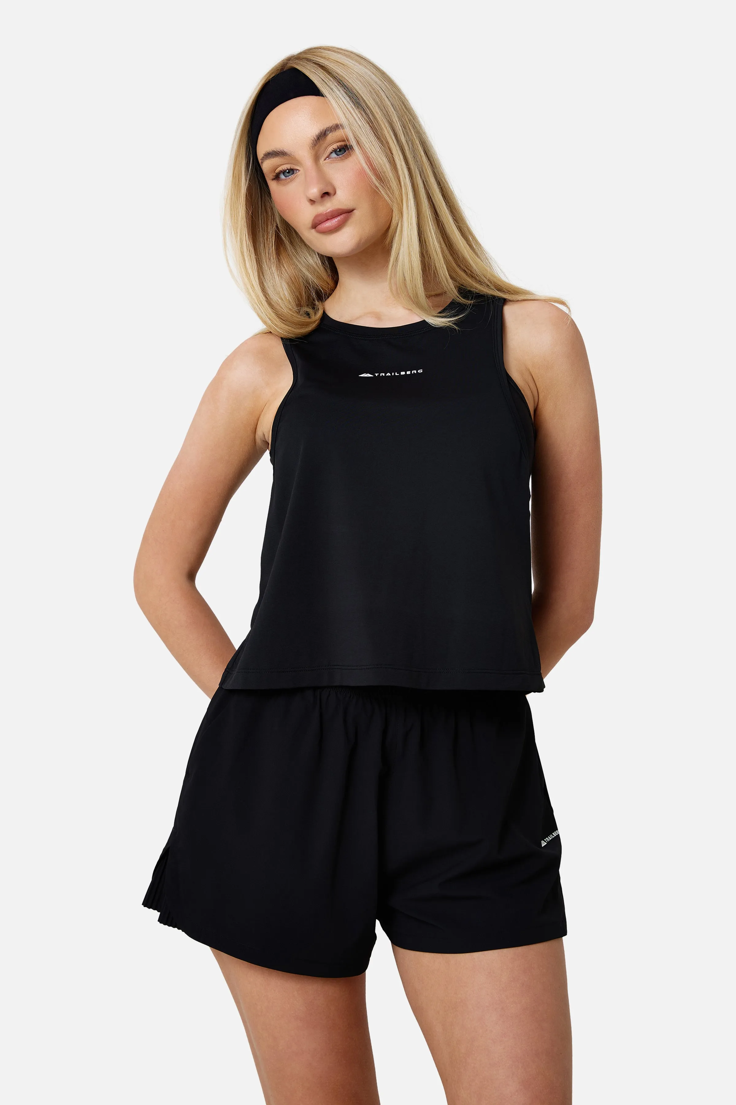 Womens Andara Pleated Set - Black sold by Trailberg product image thumbnail 2