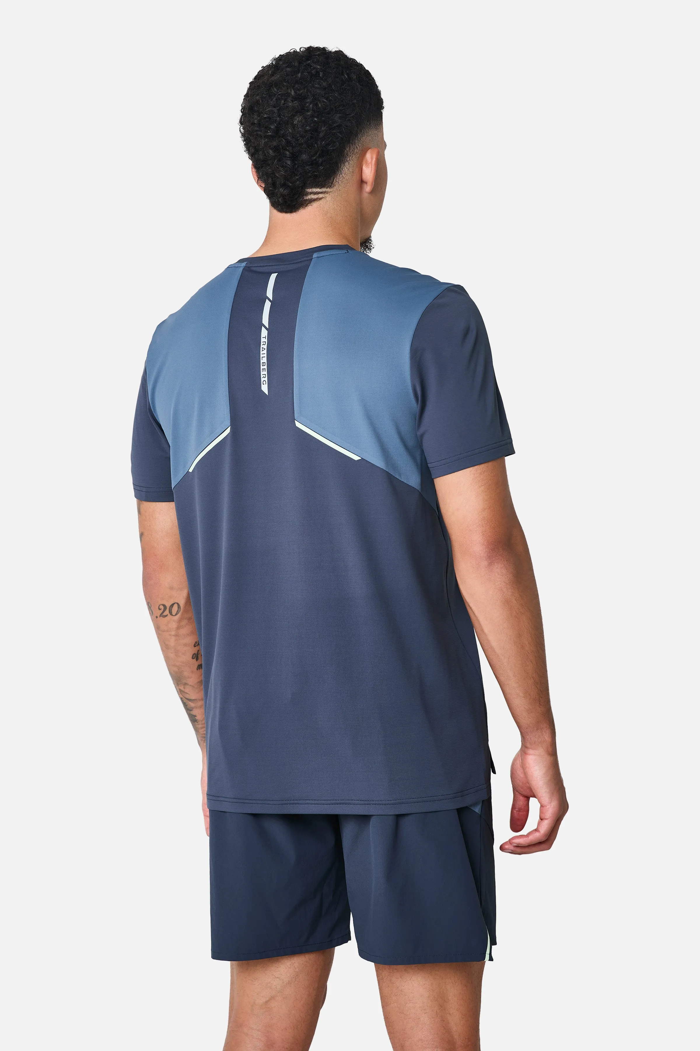 Zone Tee - Storm Blue/Breeze sold by Trailberg product image thumbnail 5