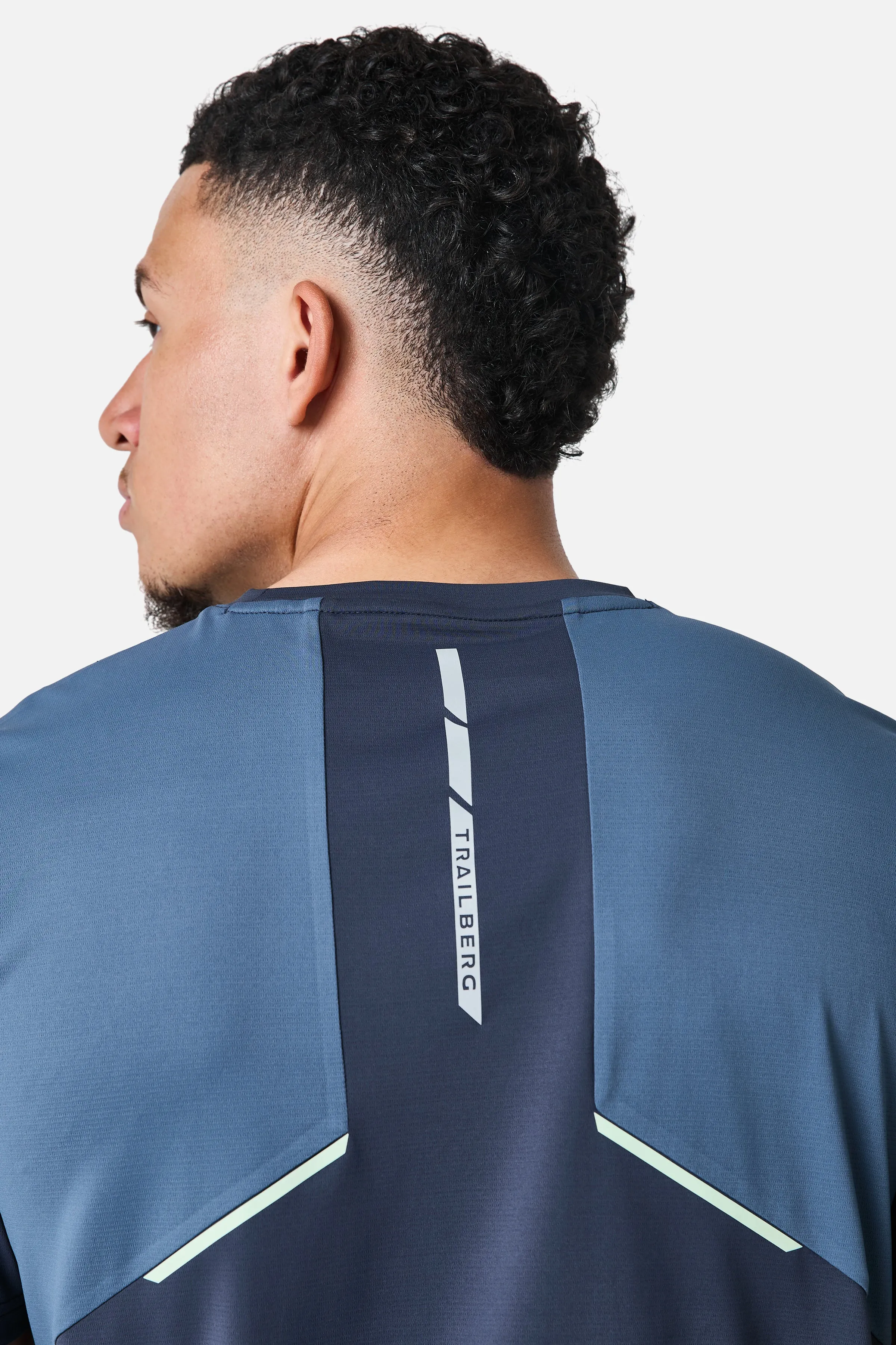 Zone Tee - Storm Blue/Breeze sold by Trailberg product image thumbnail 4