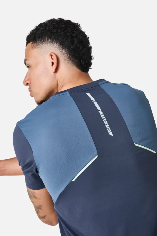 Zone Tee - Storm Blue/Breeze made by Trailberg